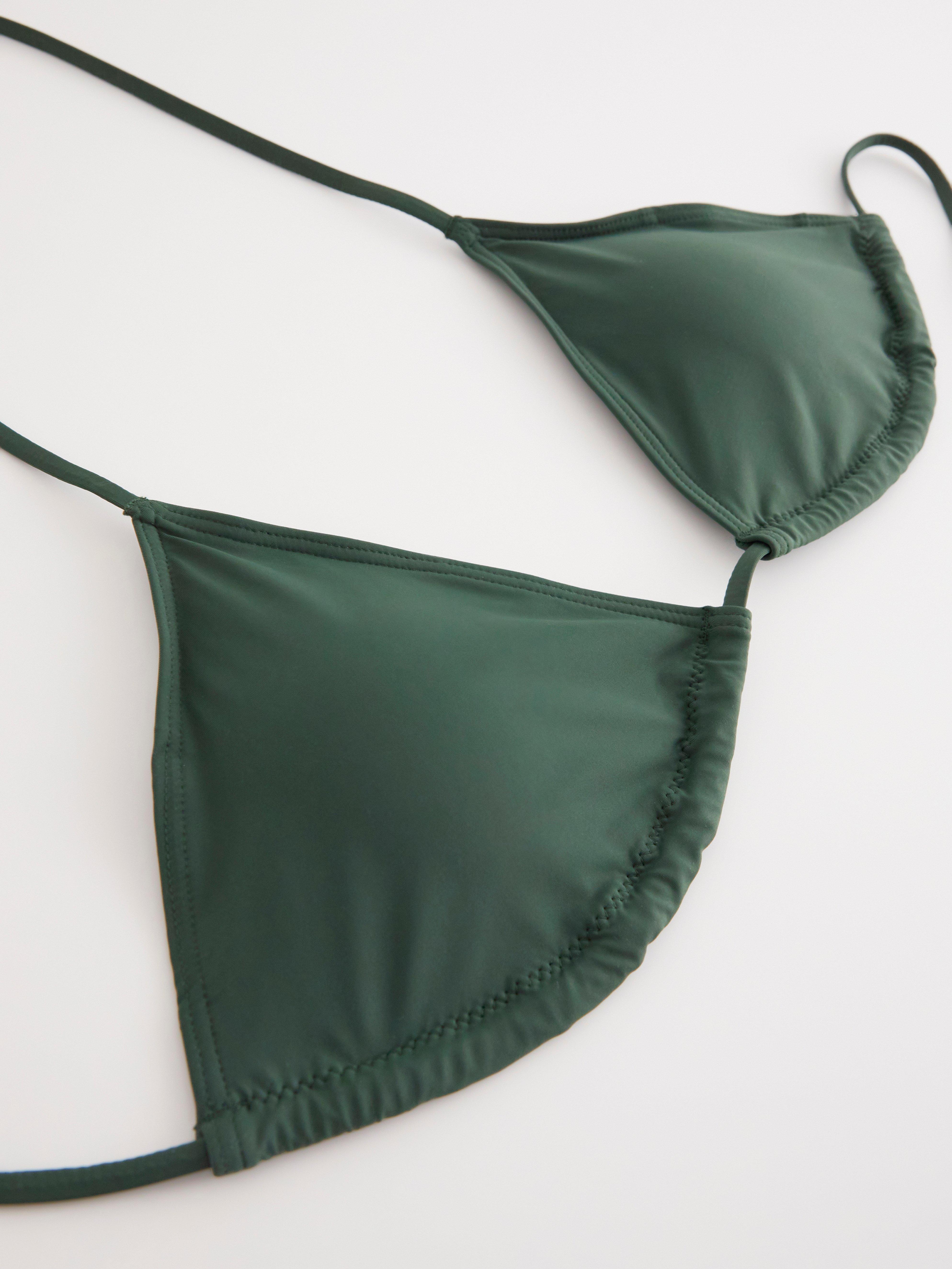 Triangle Bra - Lingerie - Green