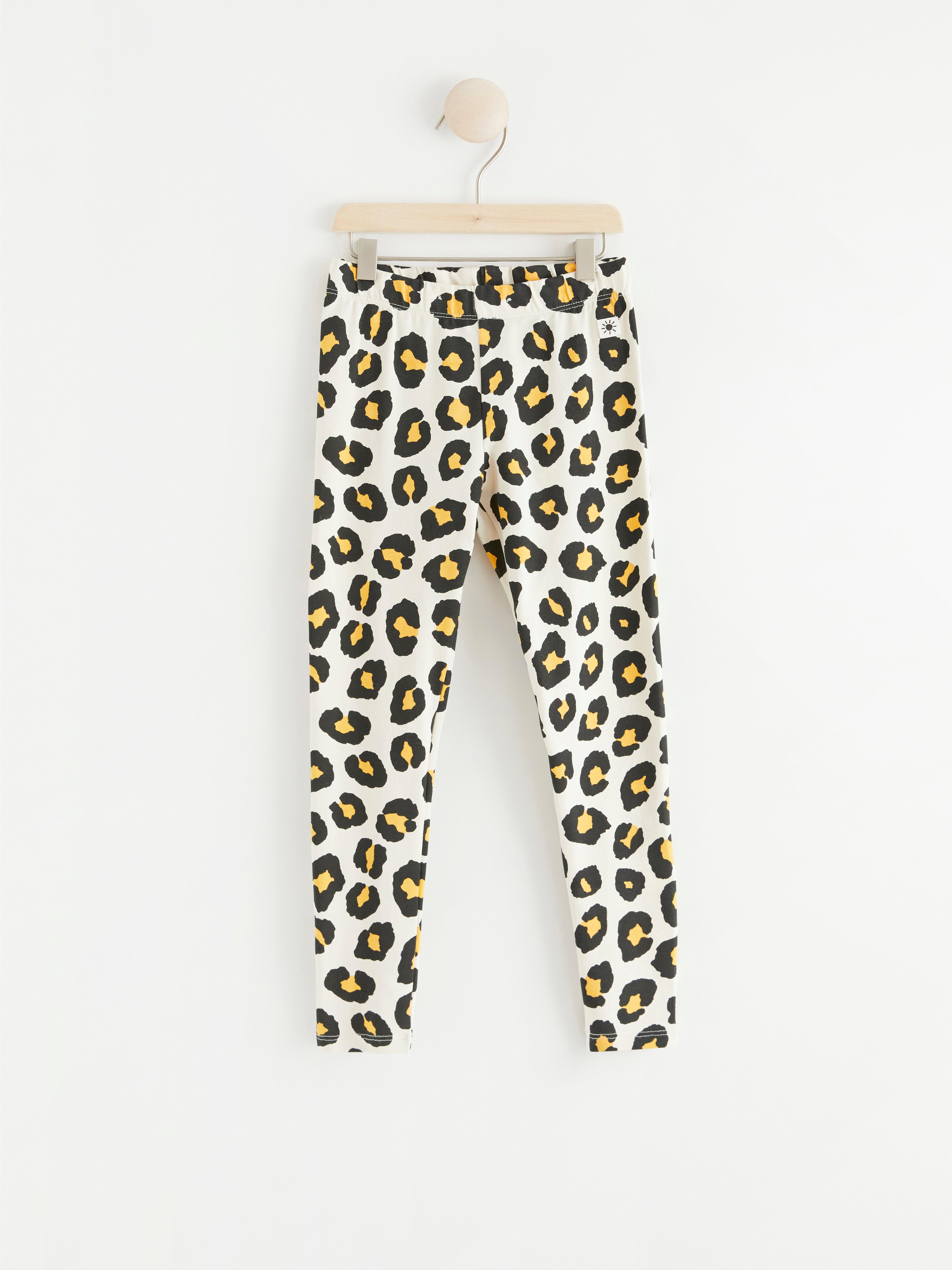 Leggings - Barn - Beige