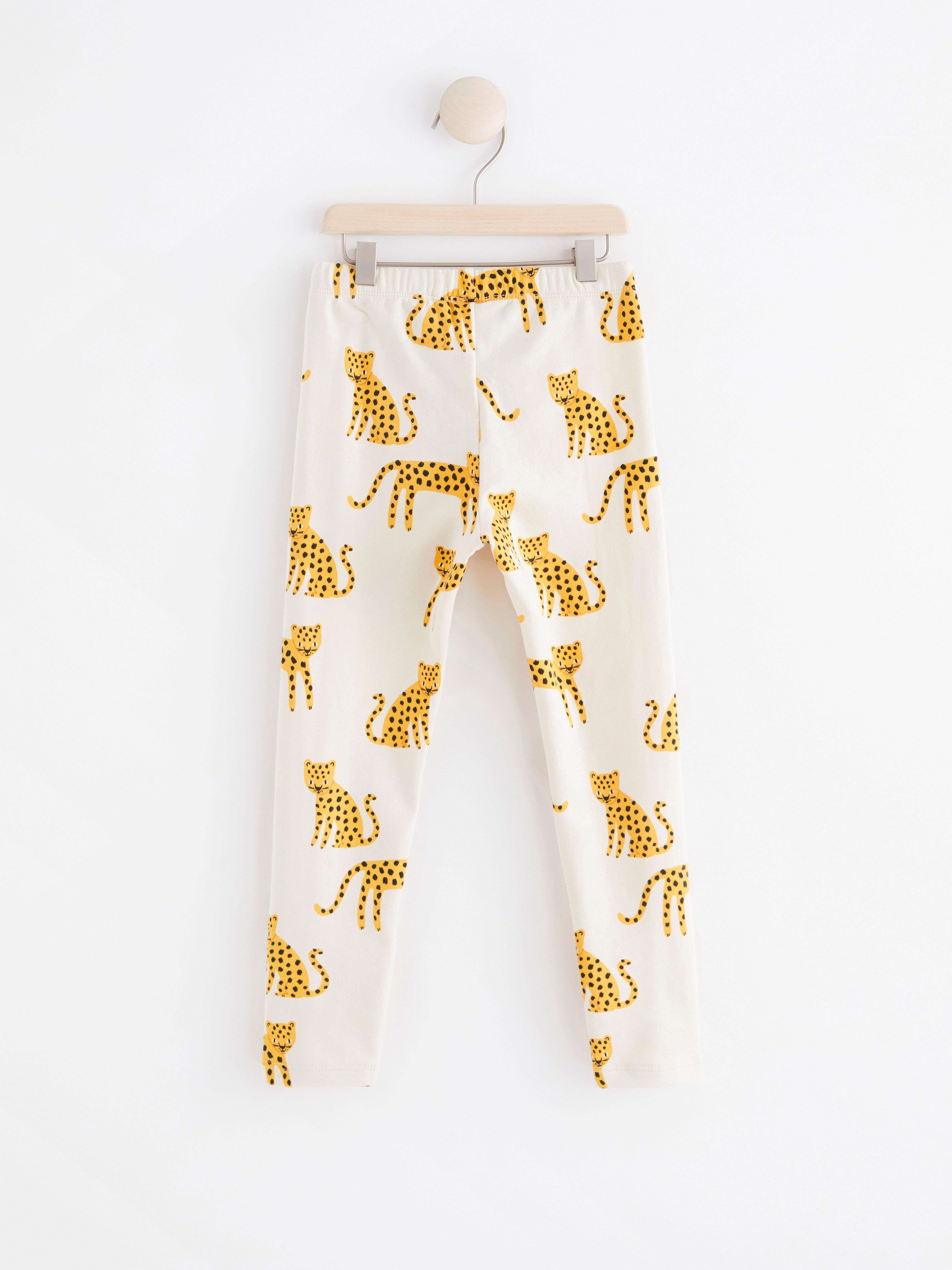 Leggings - Barn - Beige