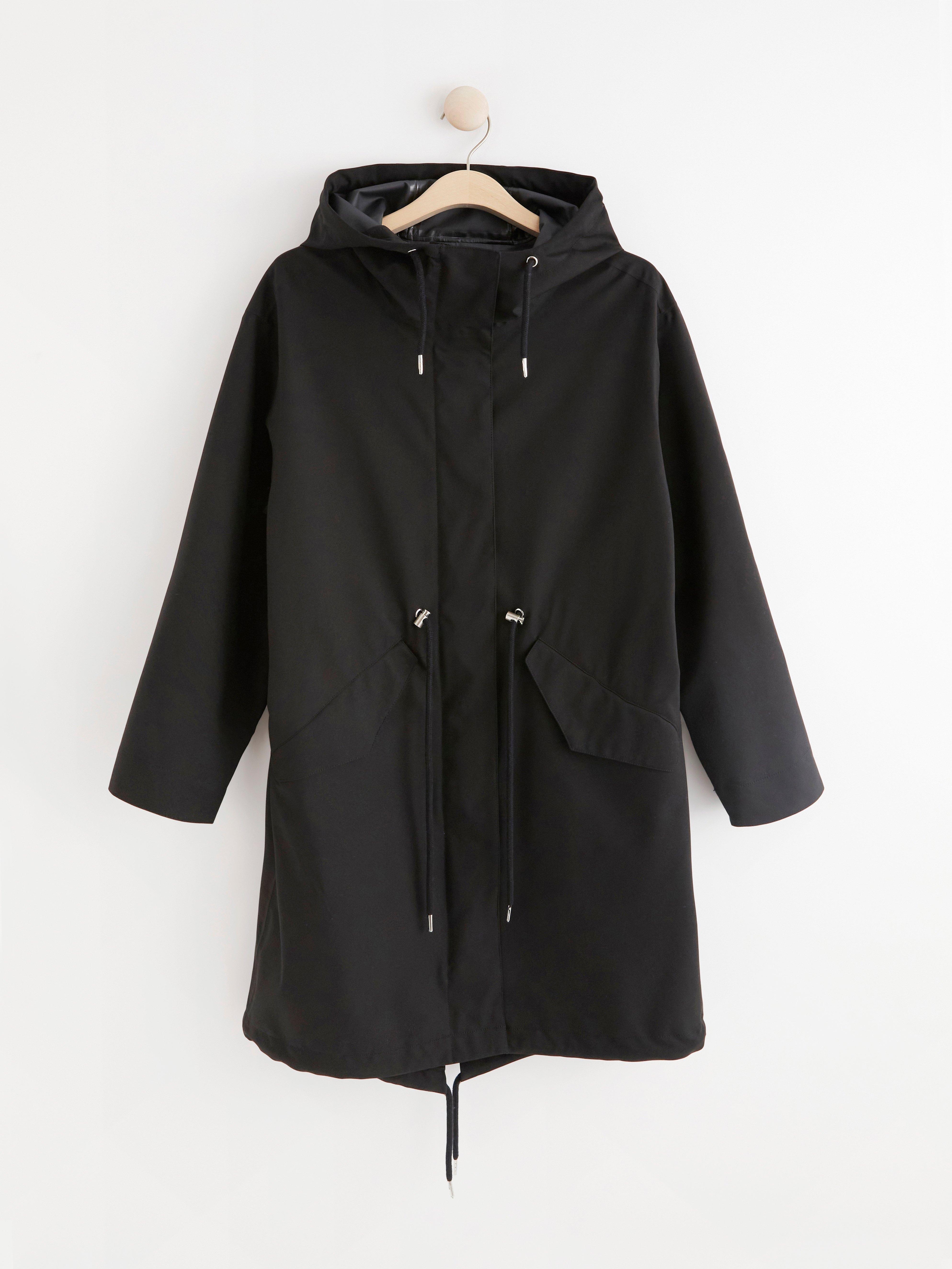 Rain Coat - Womens Wear - Black