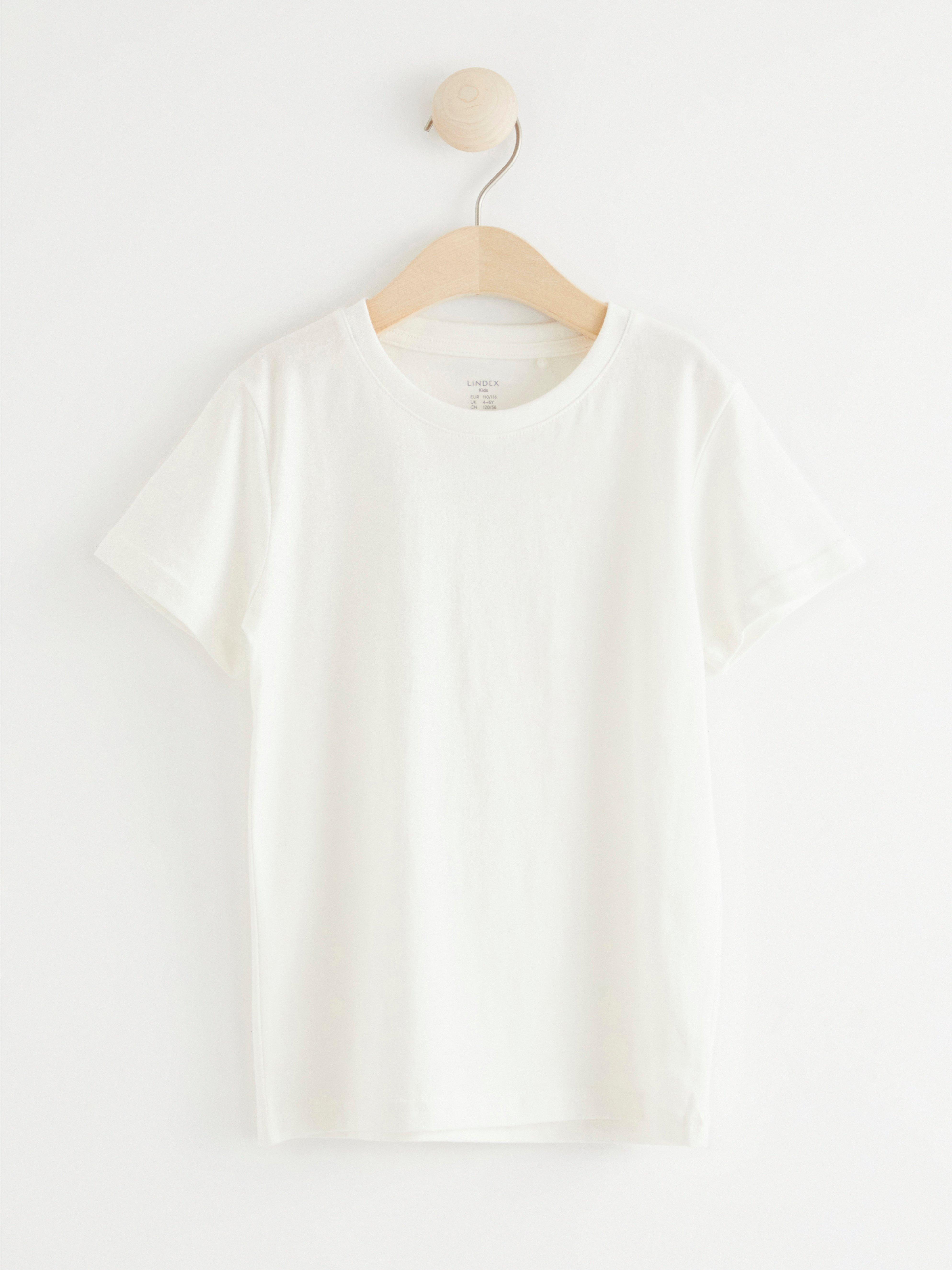 T-shirt - Barn - Vit