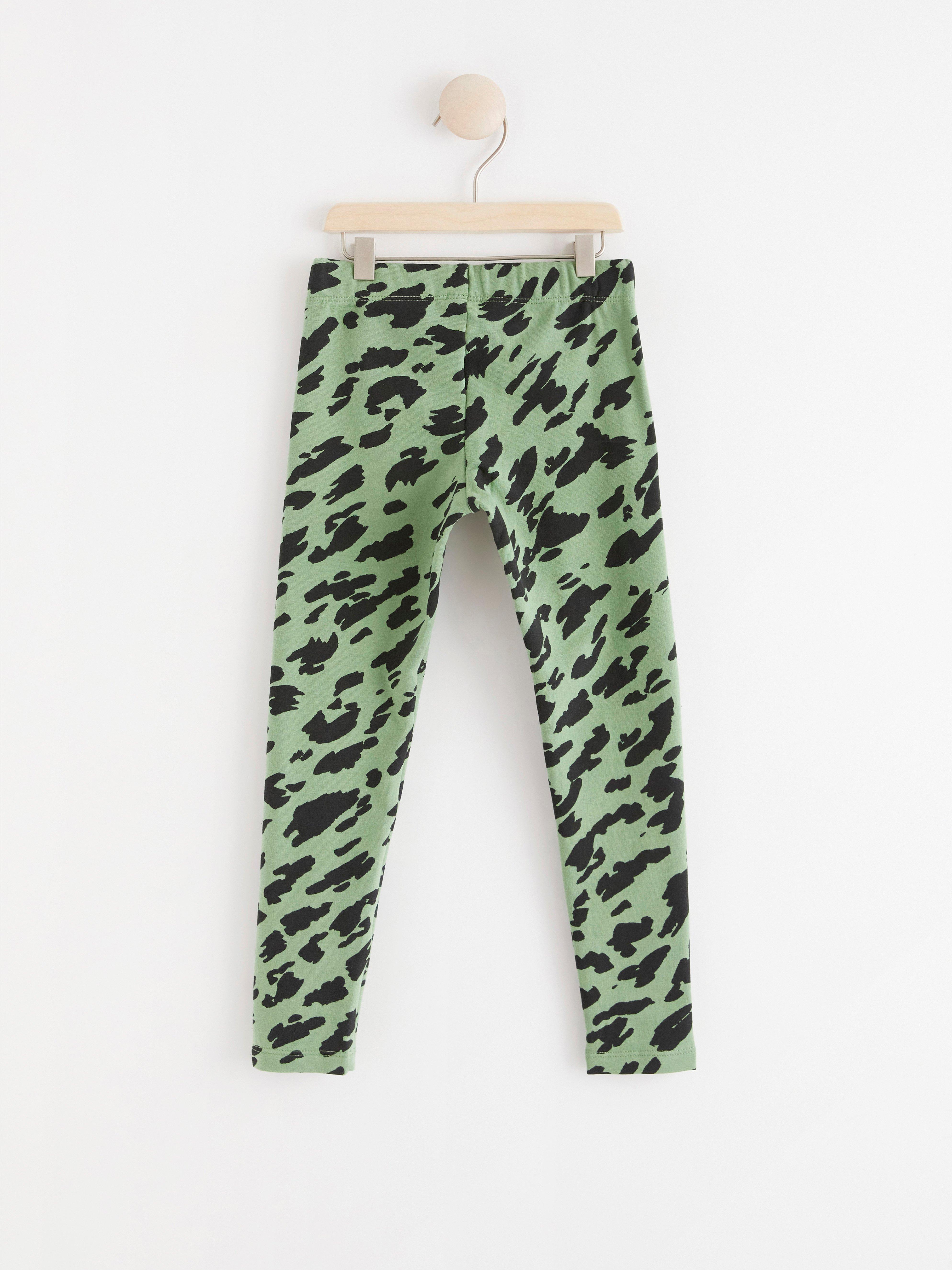 Leggings - Barn - Grön