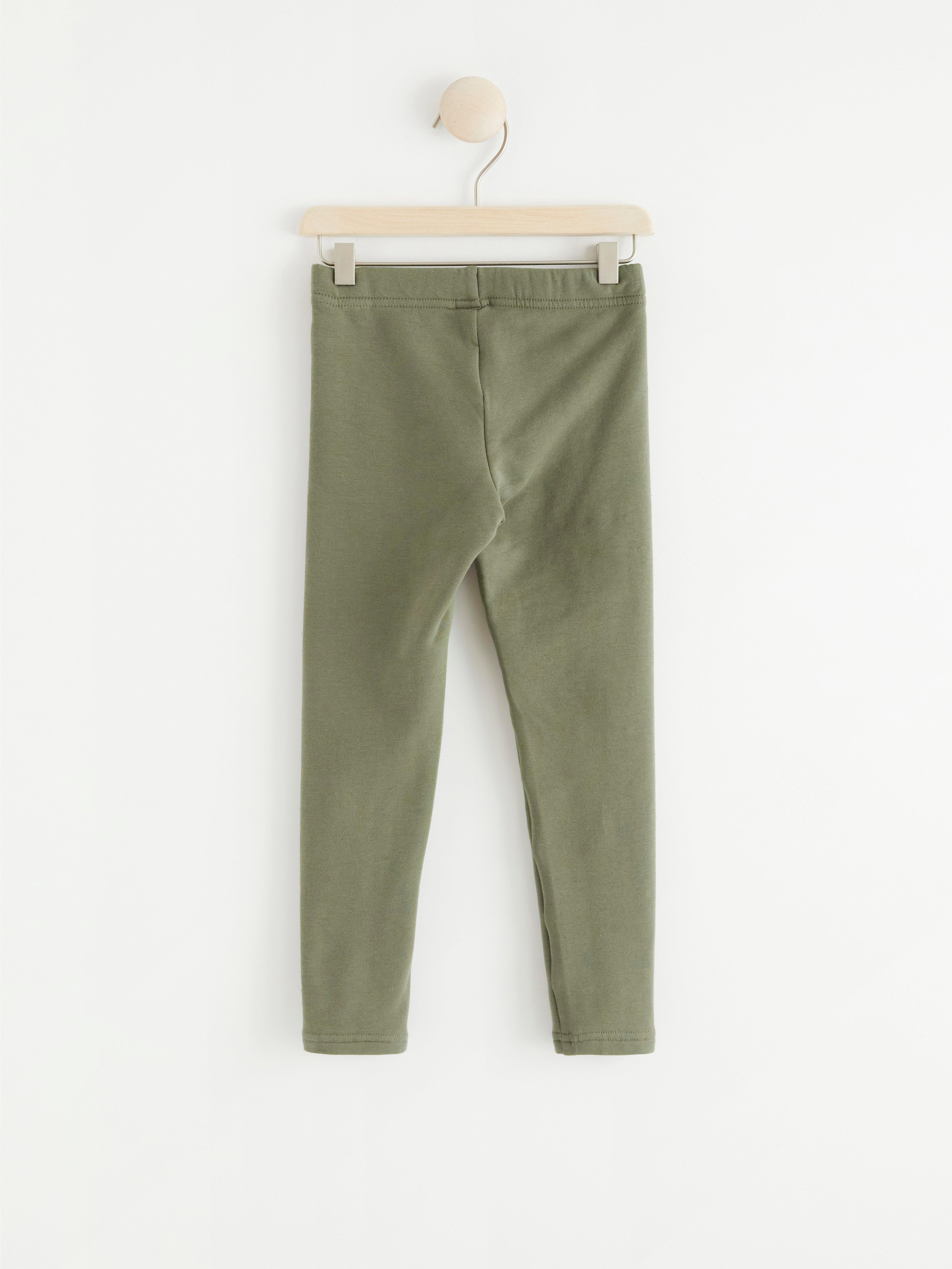 Leggingsit - Lapset - Khaki