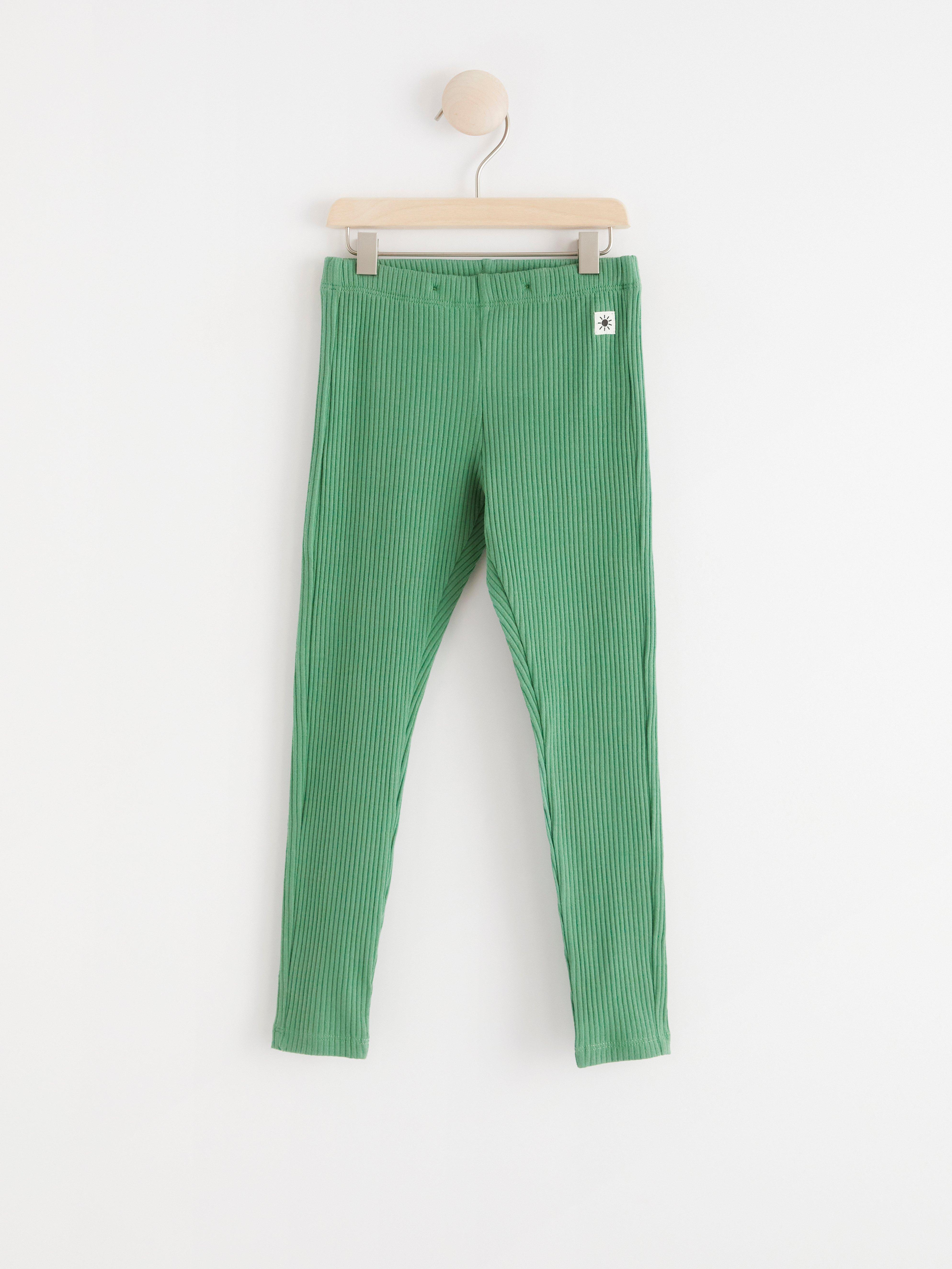 Leggings - Barn - Grønn