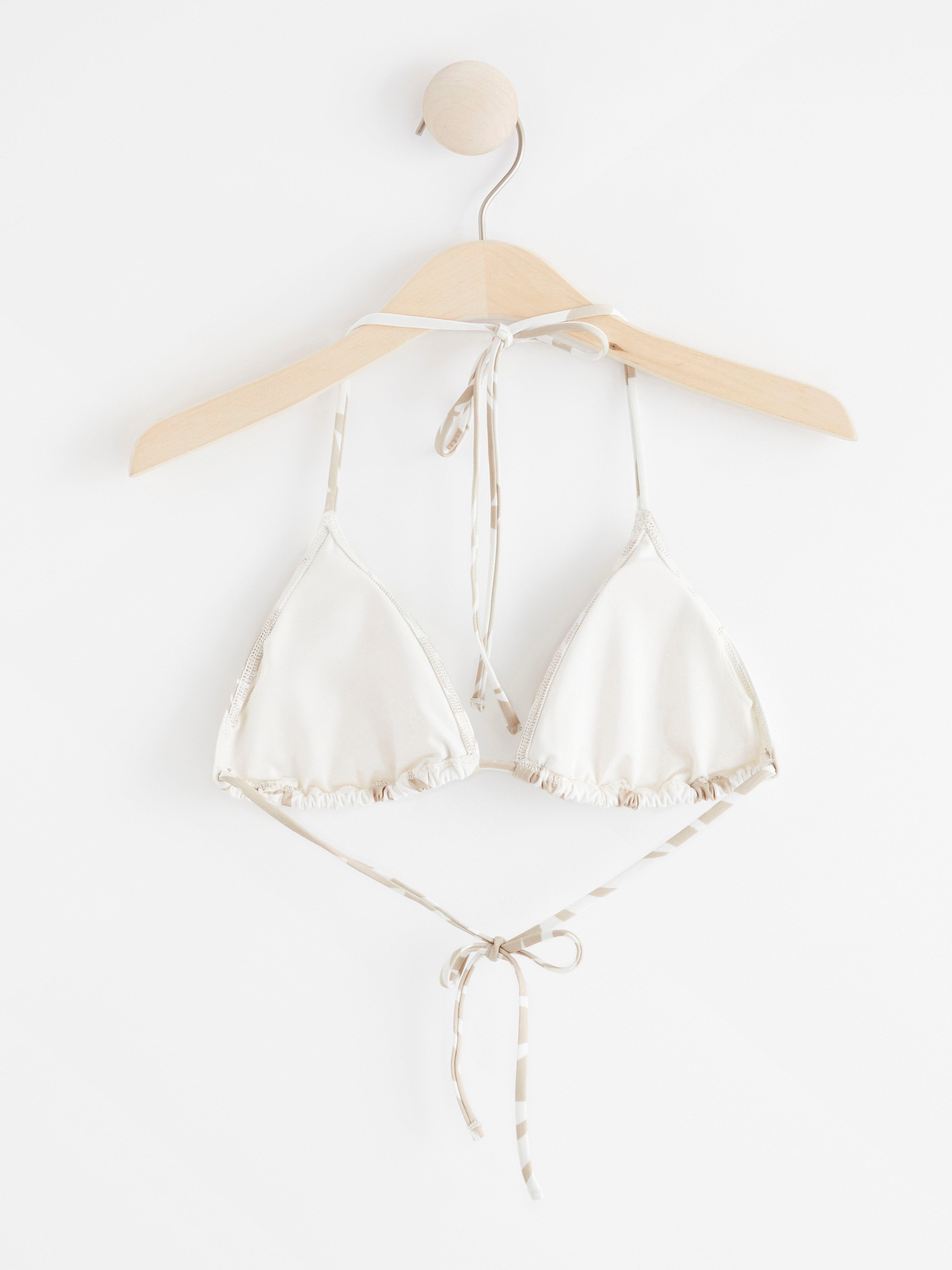 Triangle Bra - Lingerie - White