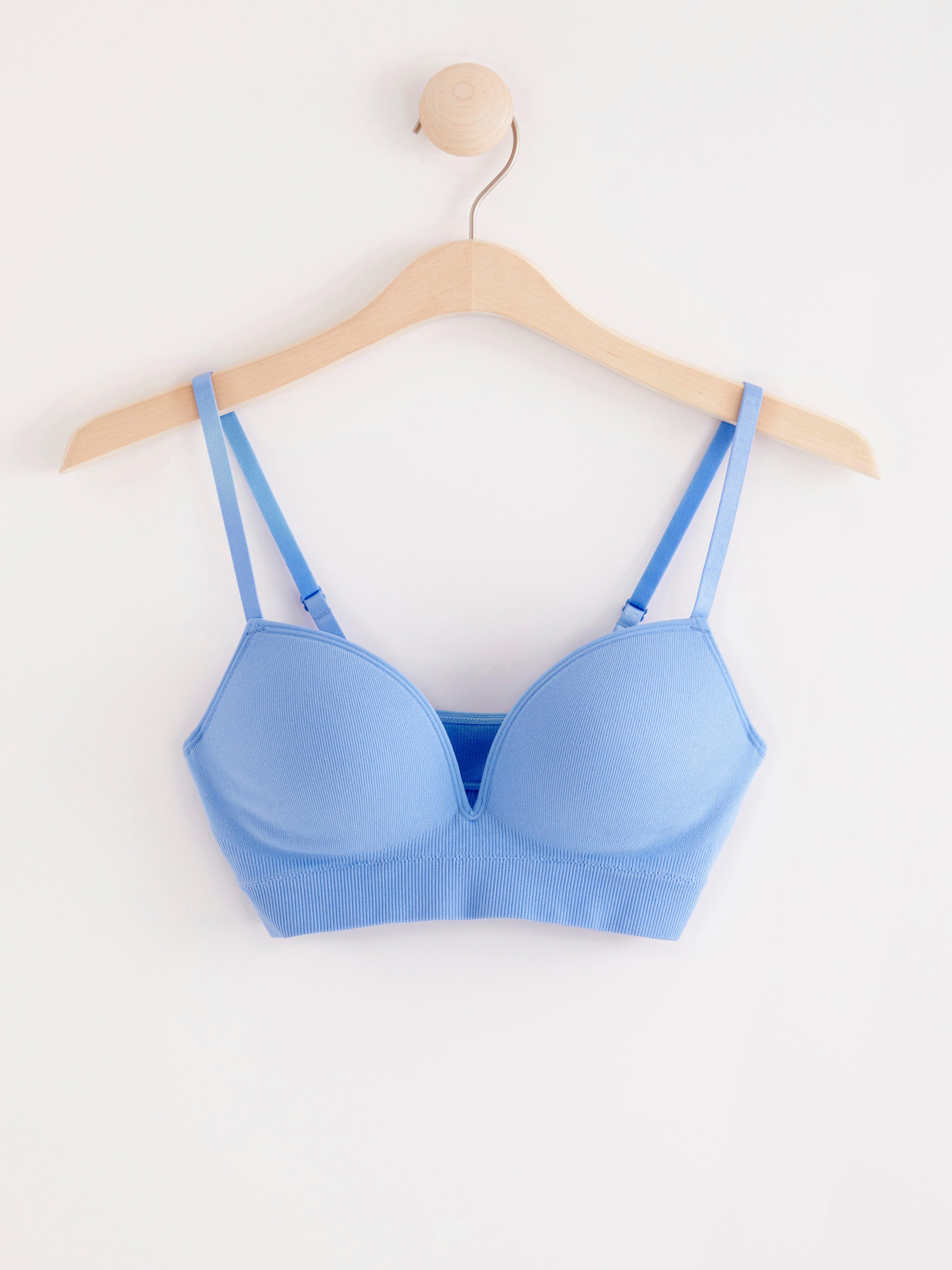 Push Up Bra - Lingerie - Blue