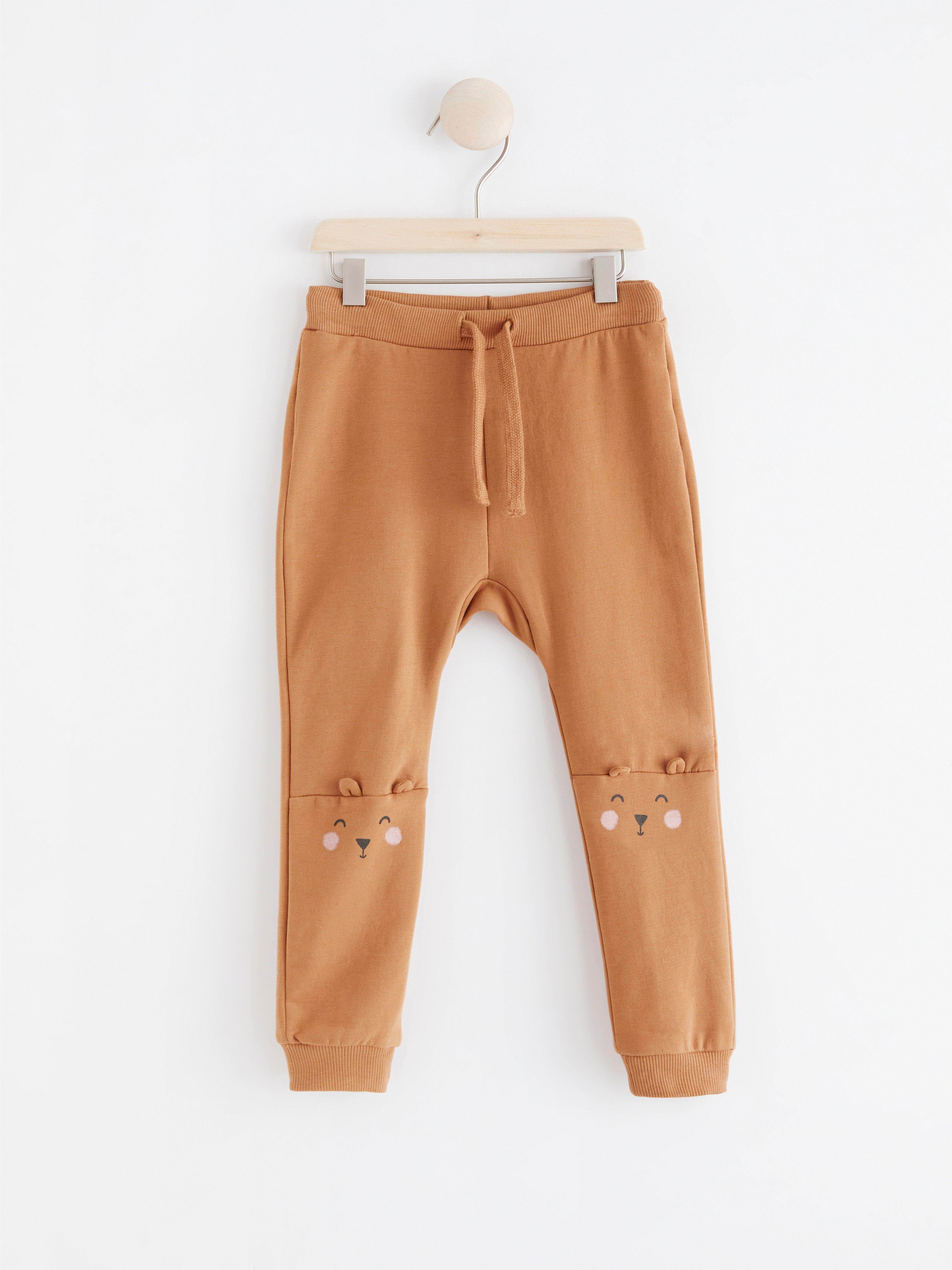 Sweatpants - Barn - Brun