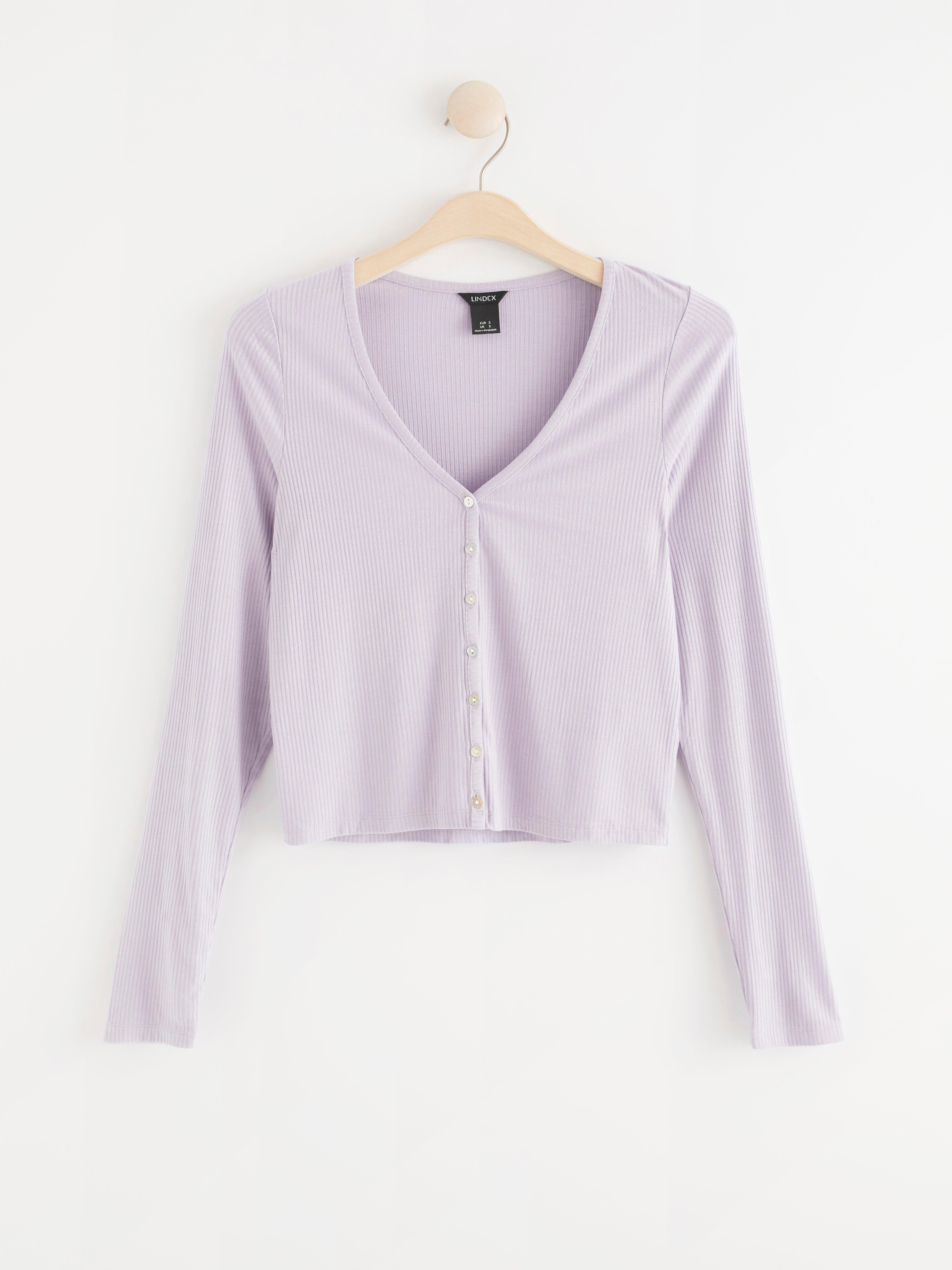 Cardigan - Dam - Lila