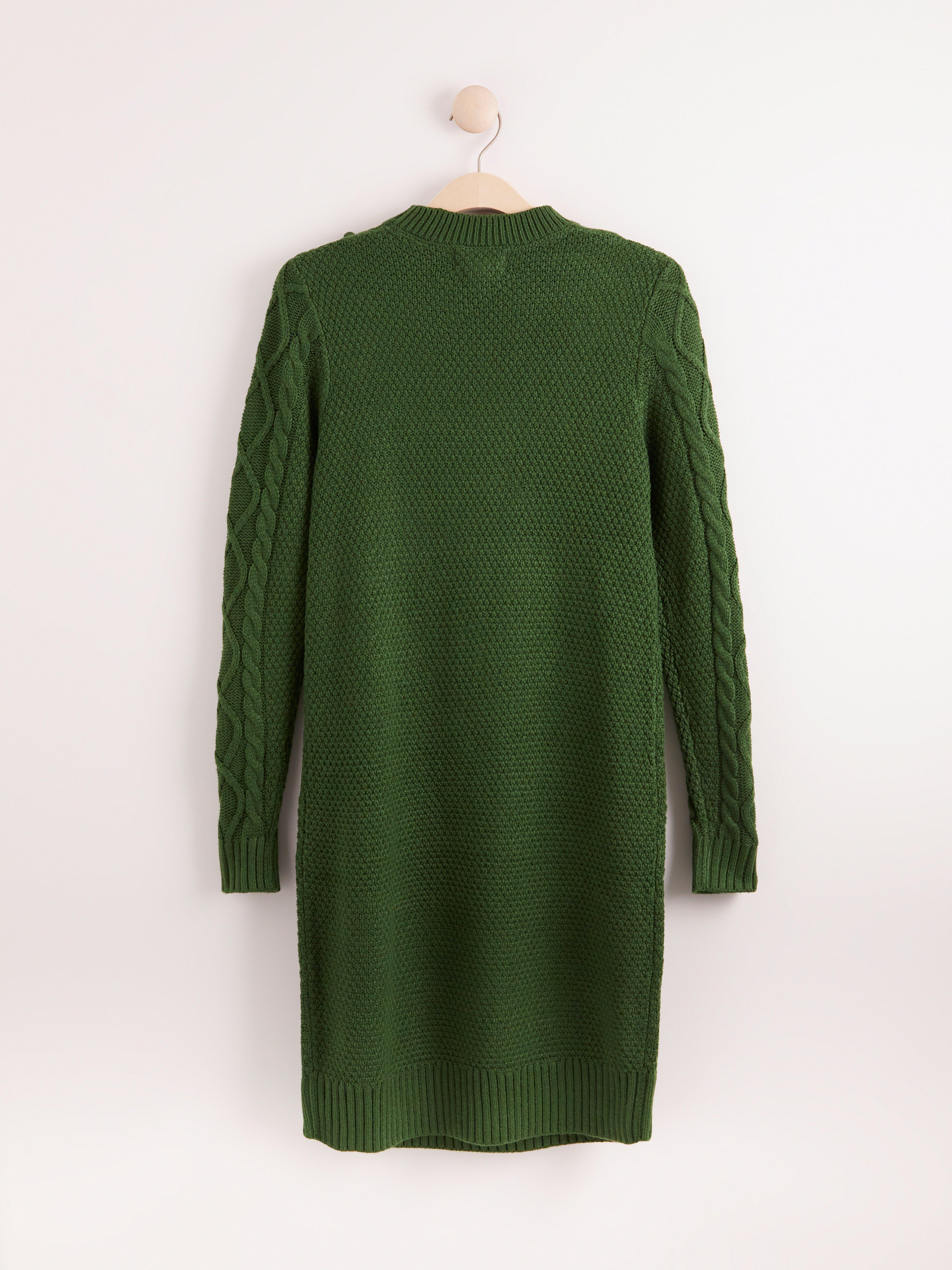 Cable-knit dress | Lindex