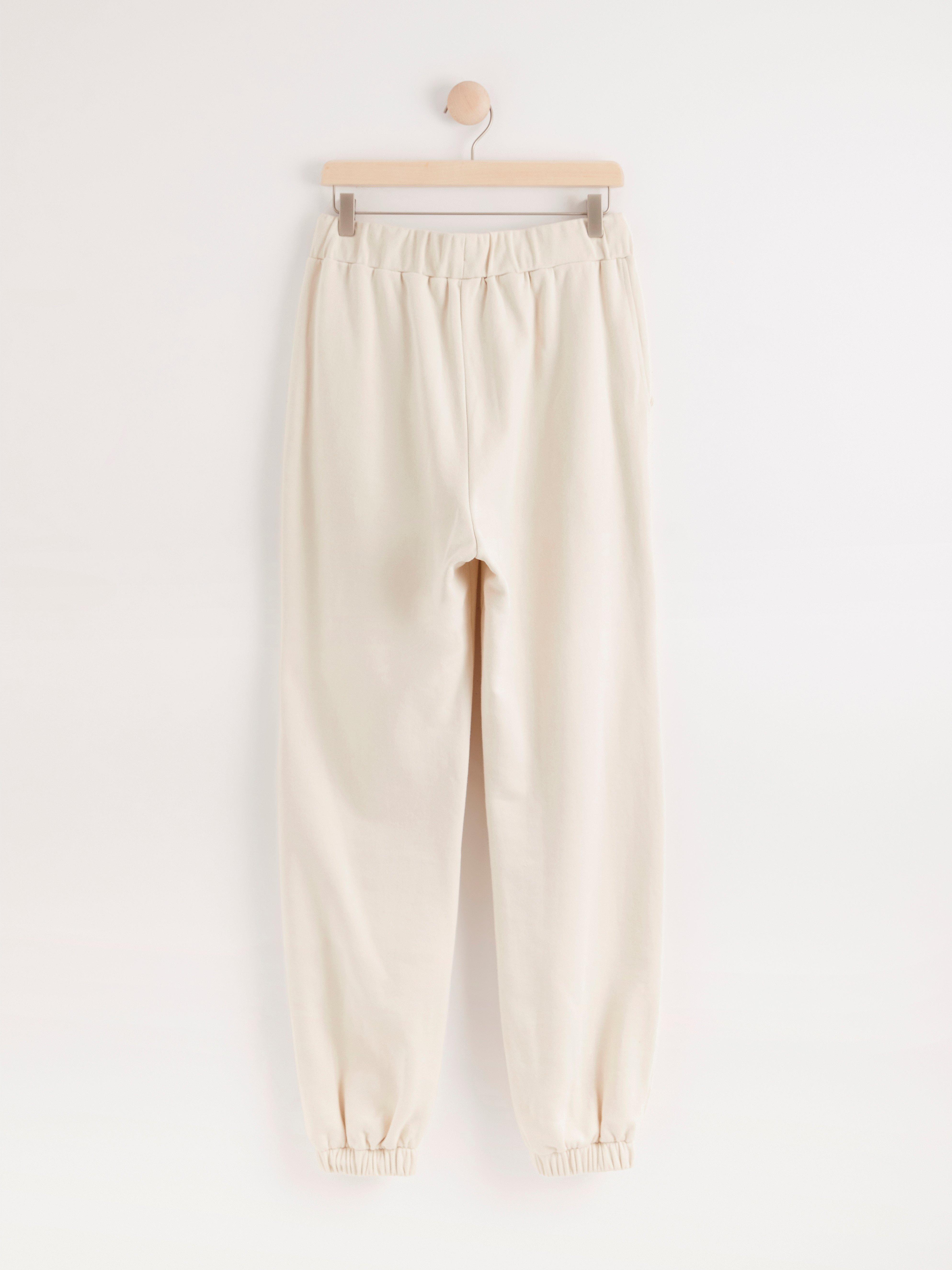 Sweatpants - Dam - Beige