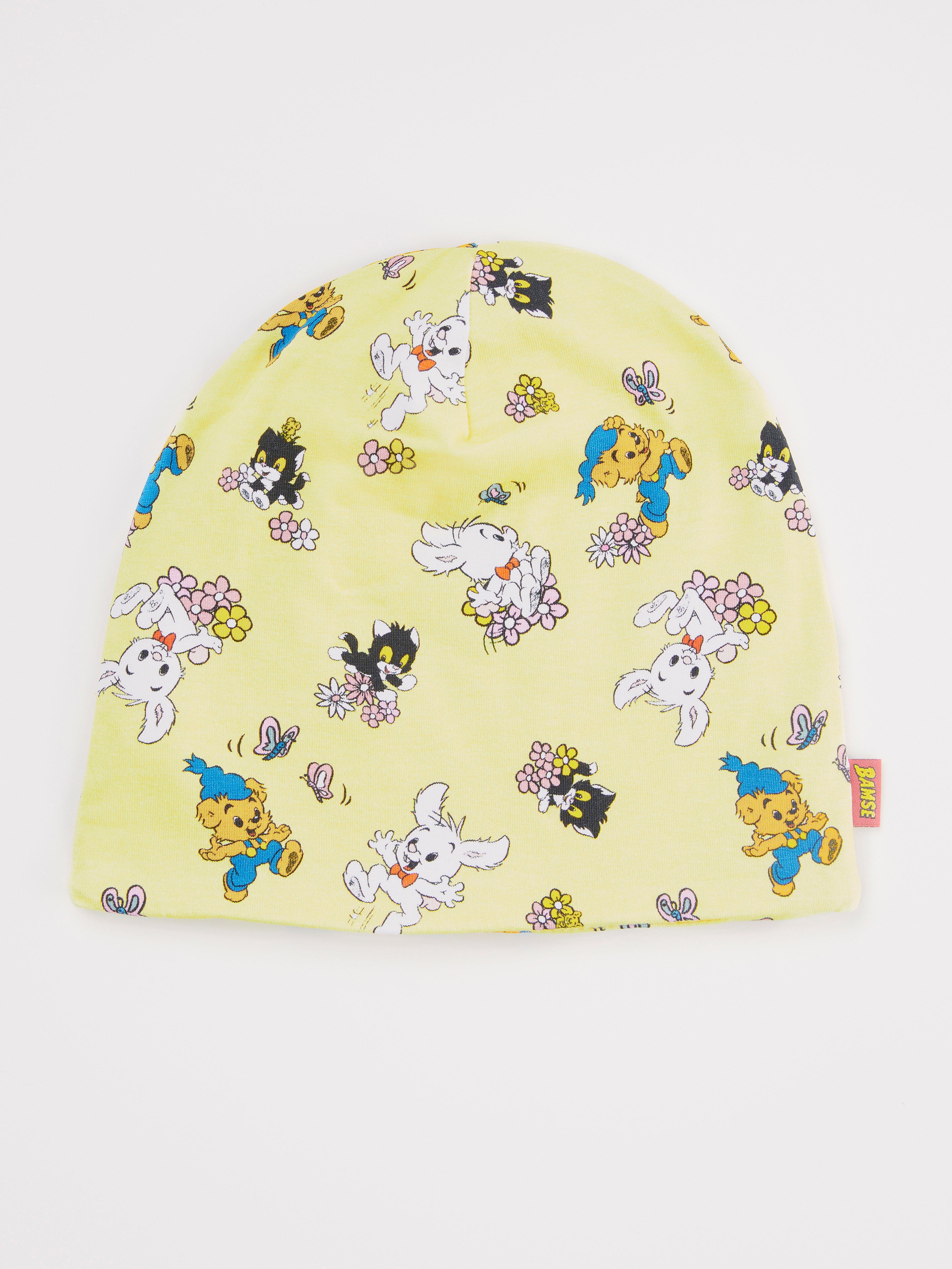 Mössa - Barn - Gul