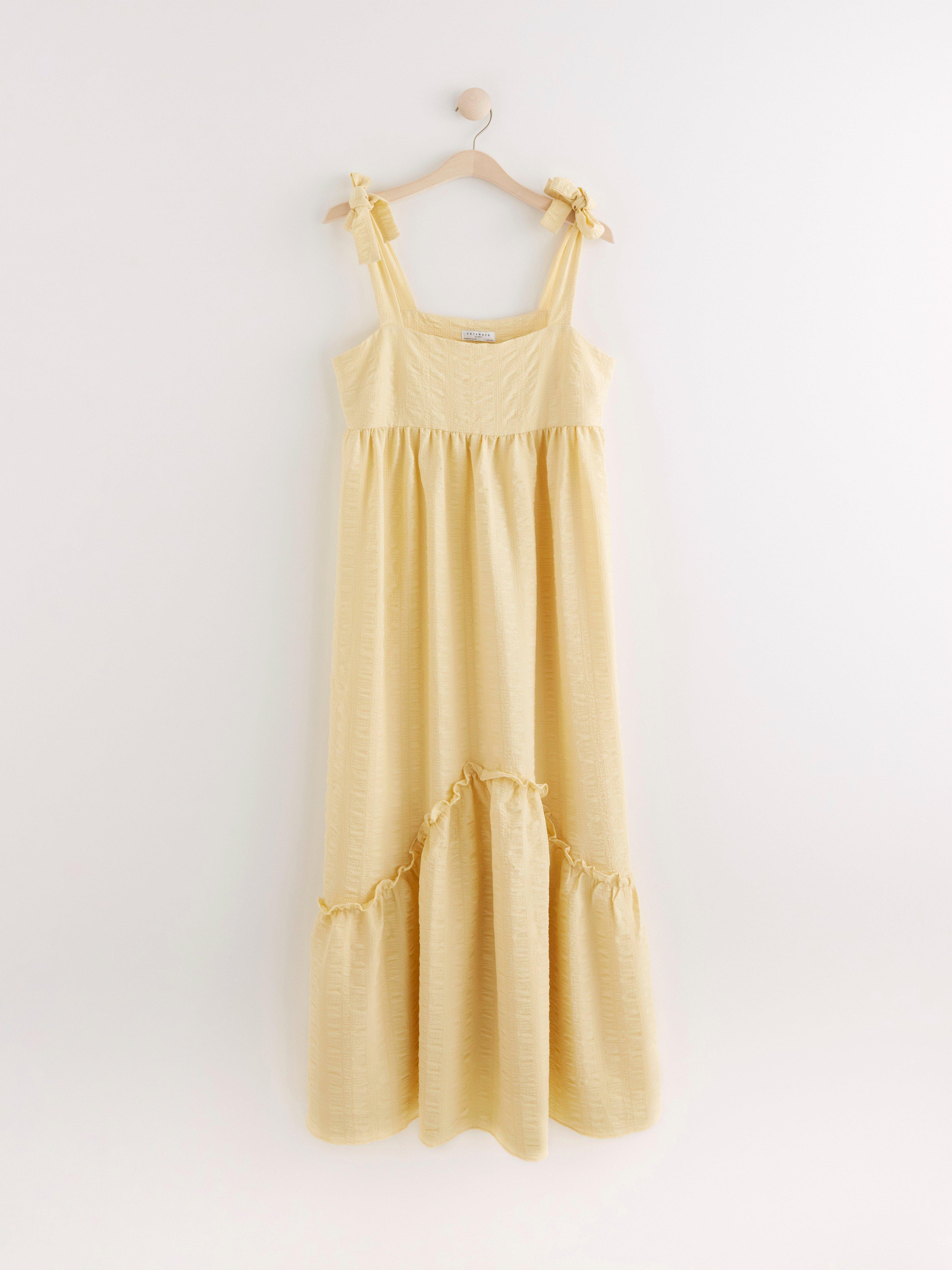 Klänning - Dam - Gul