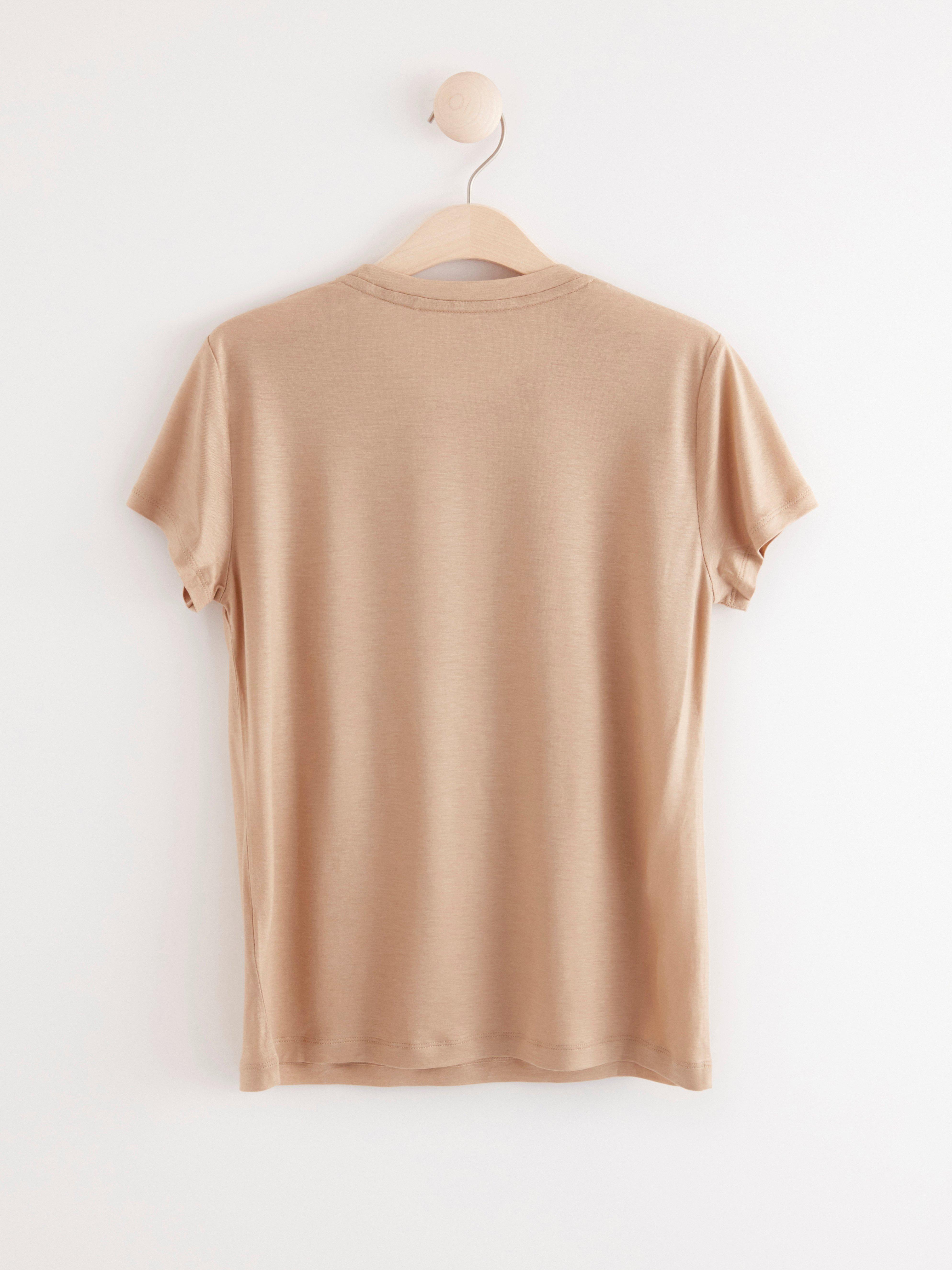 Topp - Dame - Beige