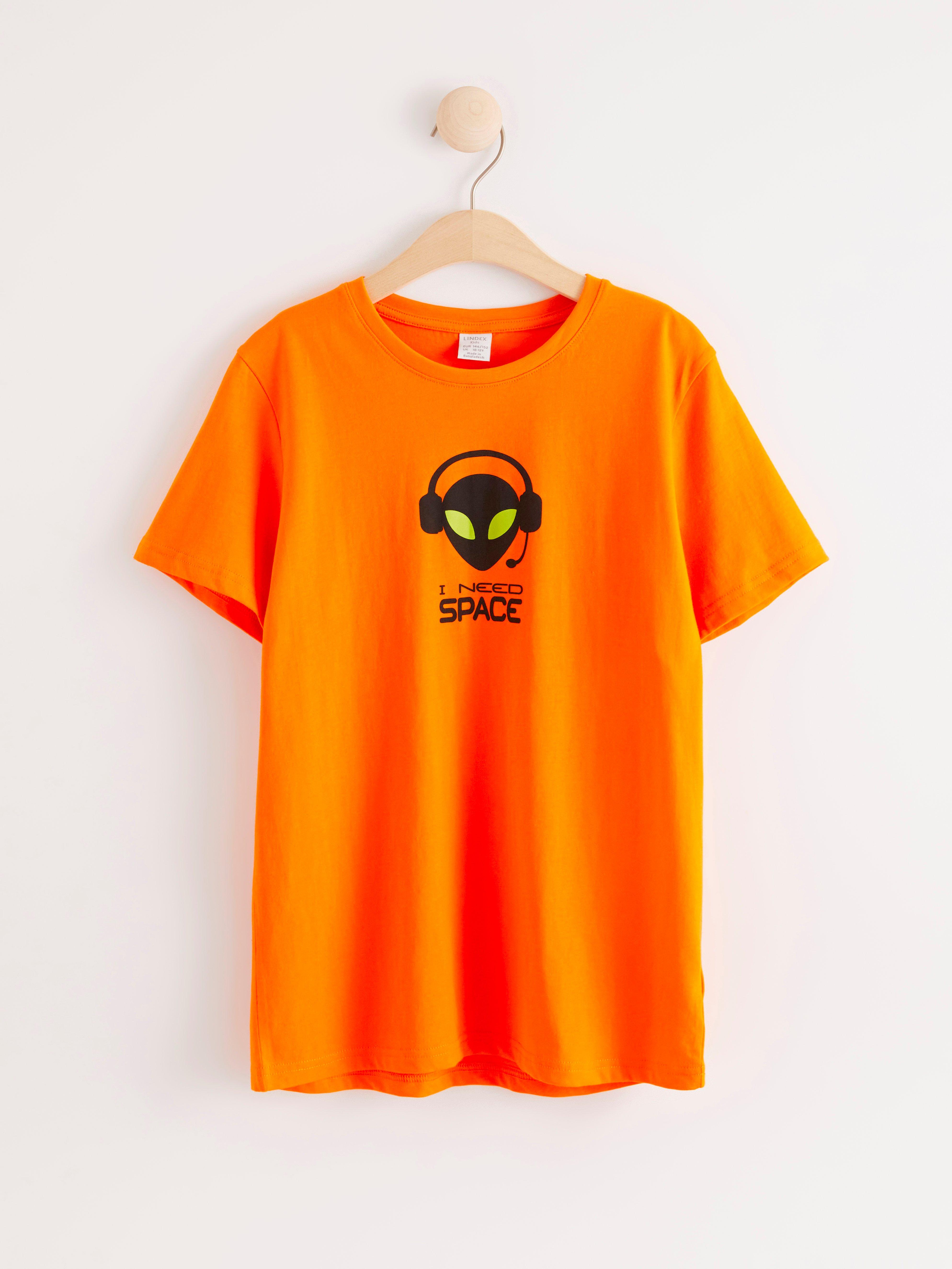 T-shirt - Barn - Oransje
