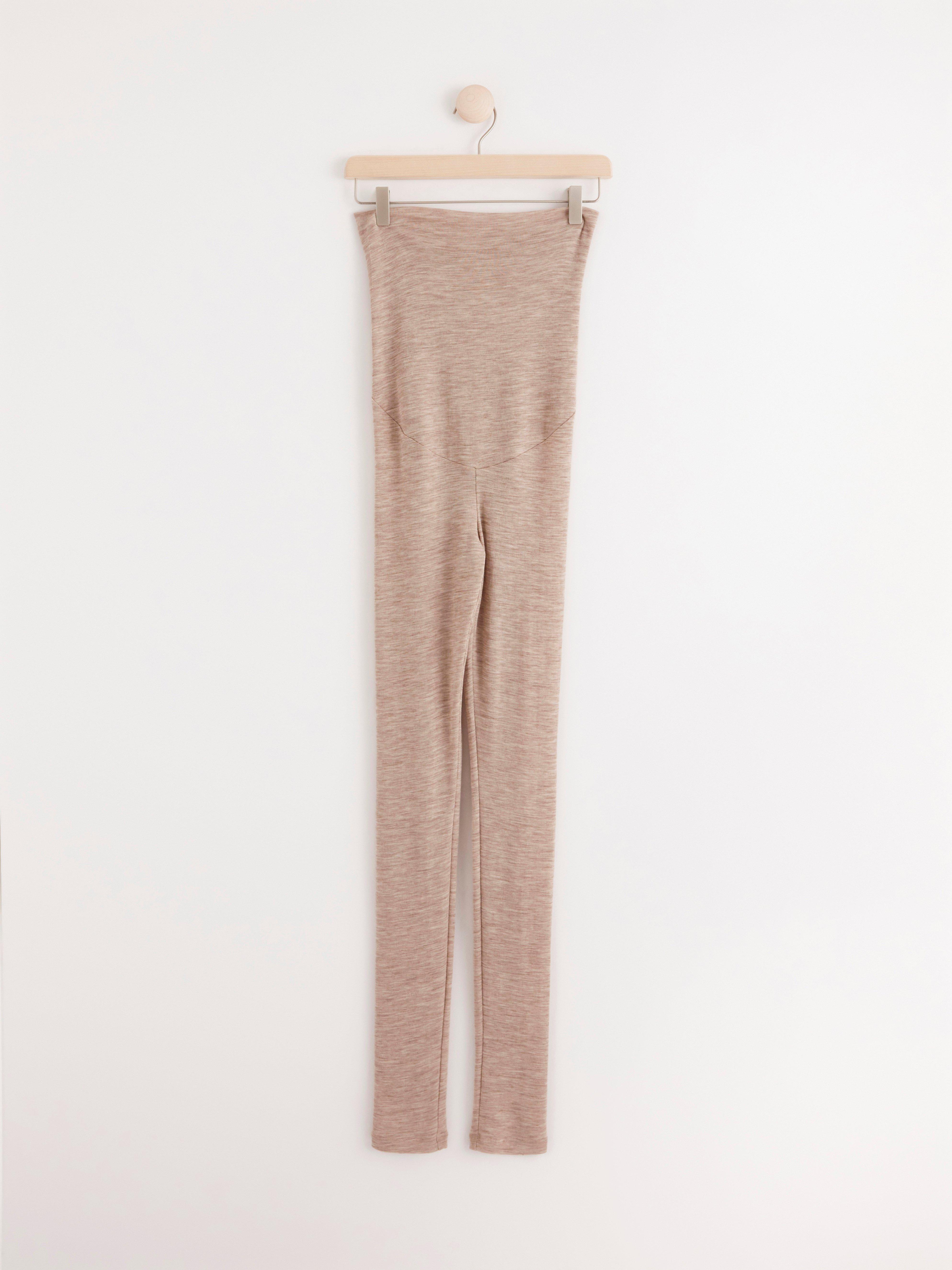 Maternity Leggings - Lingerie - Beige