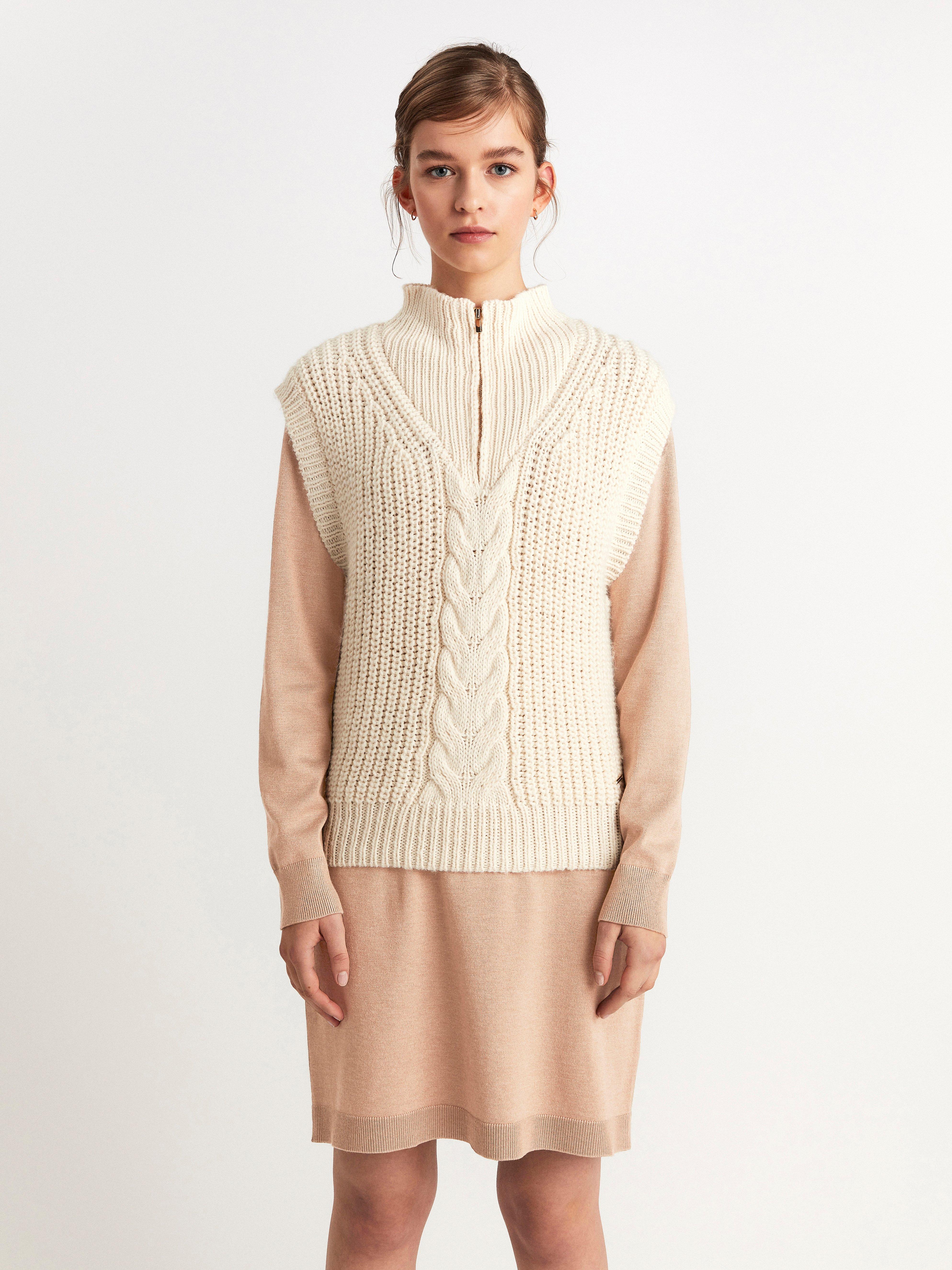 knitted vest uk