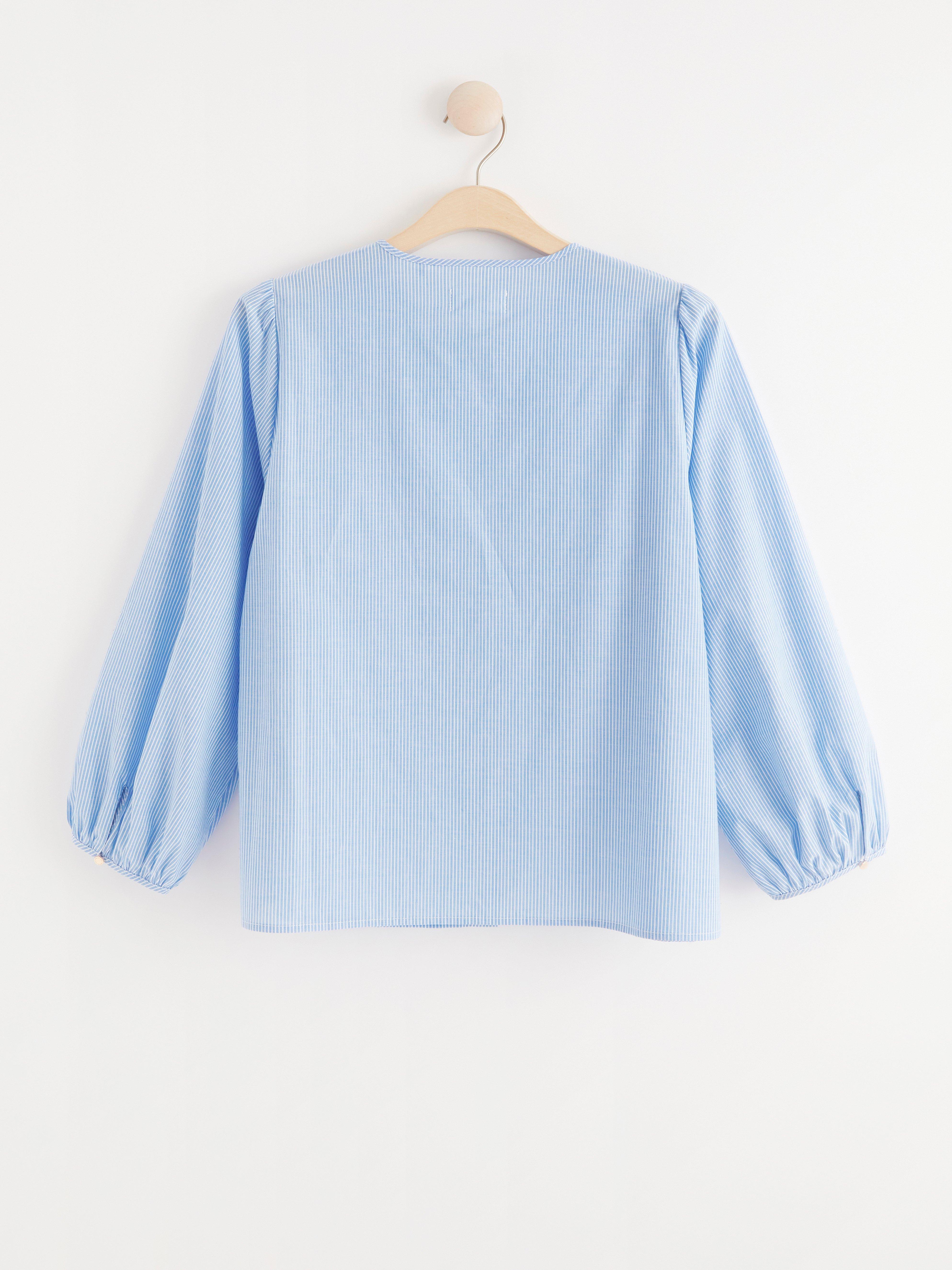 Bluse - Dame - Blå