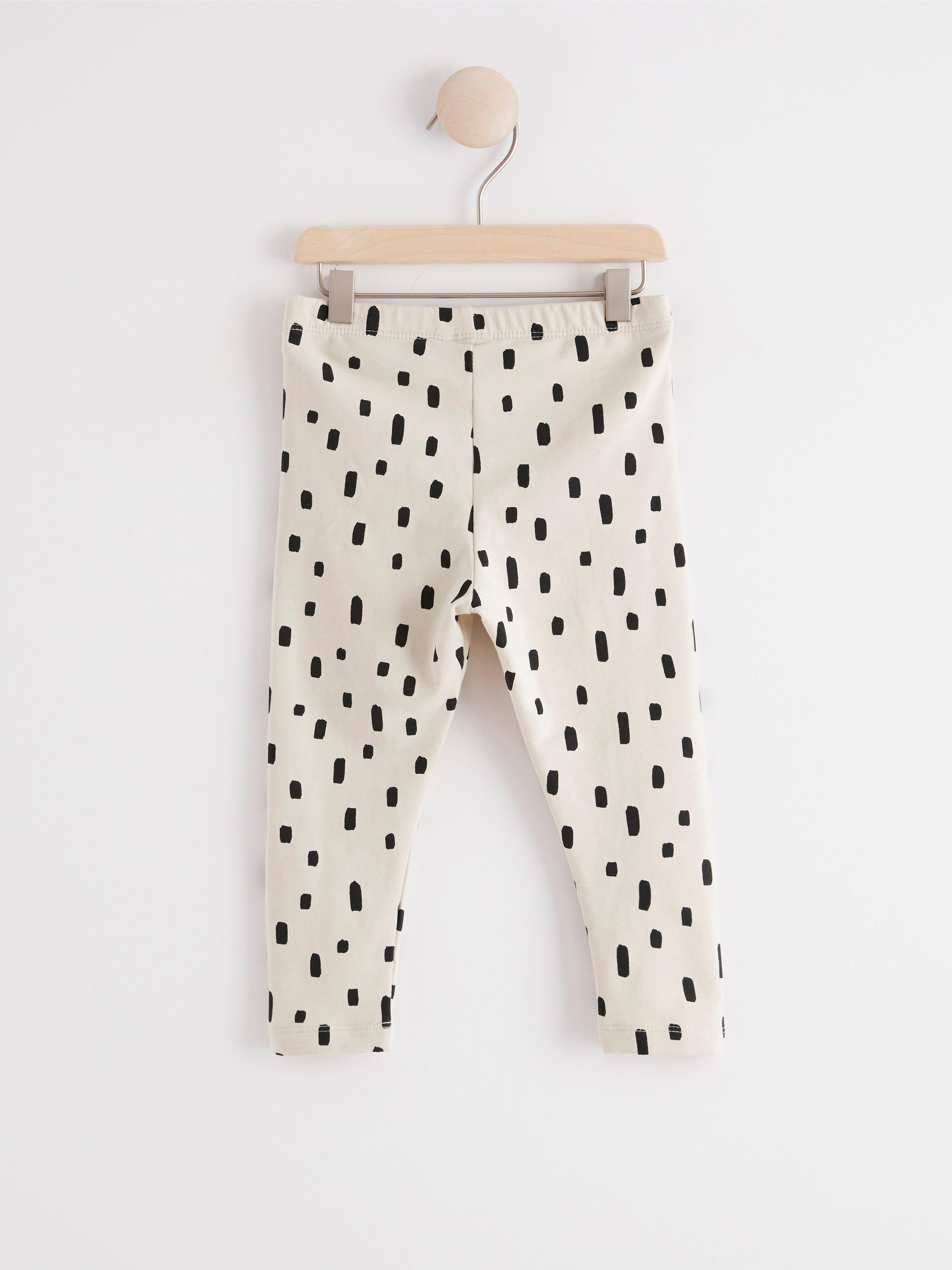 Leggings - Barn - Beige