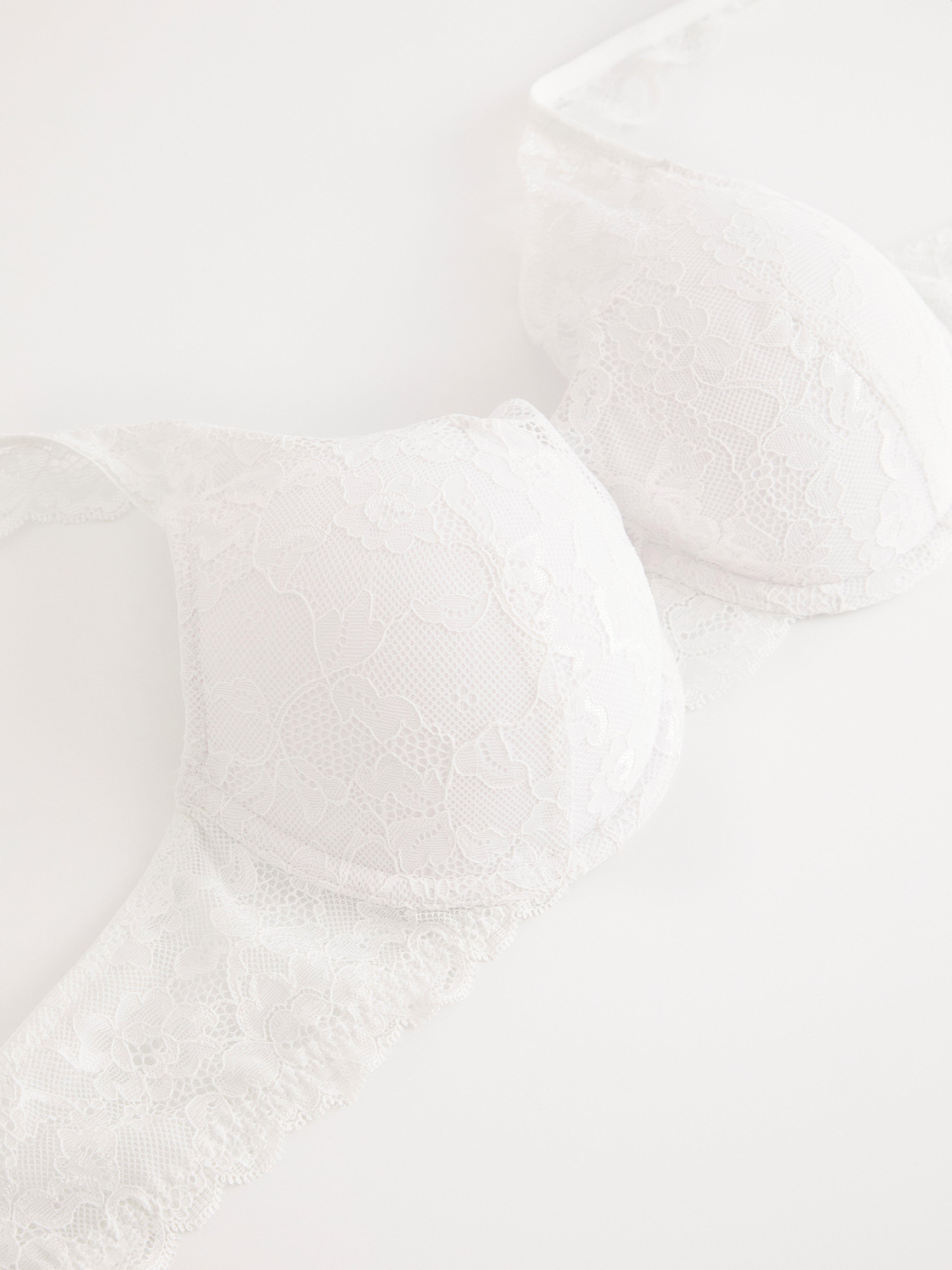Lilja T-shirt Bra - Lingerie - White