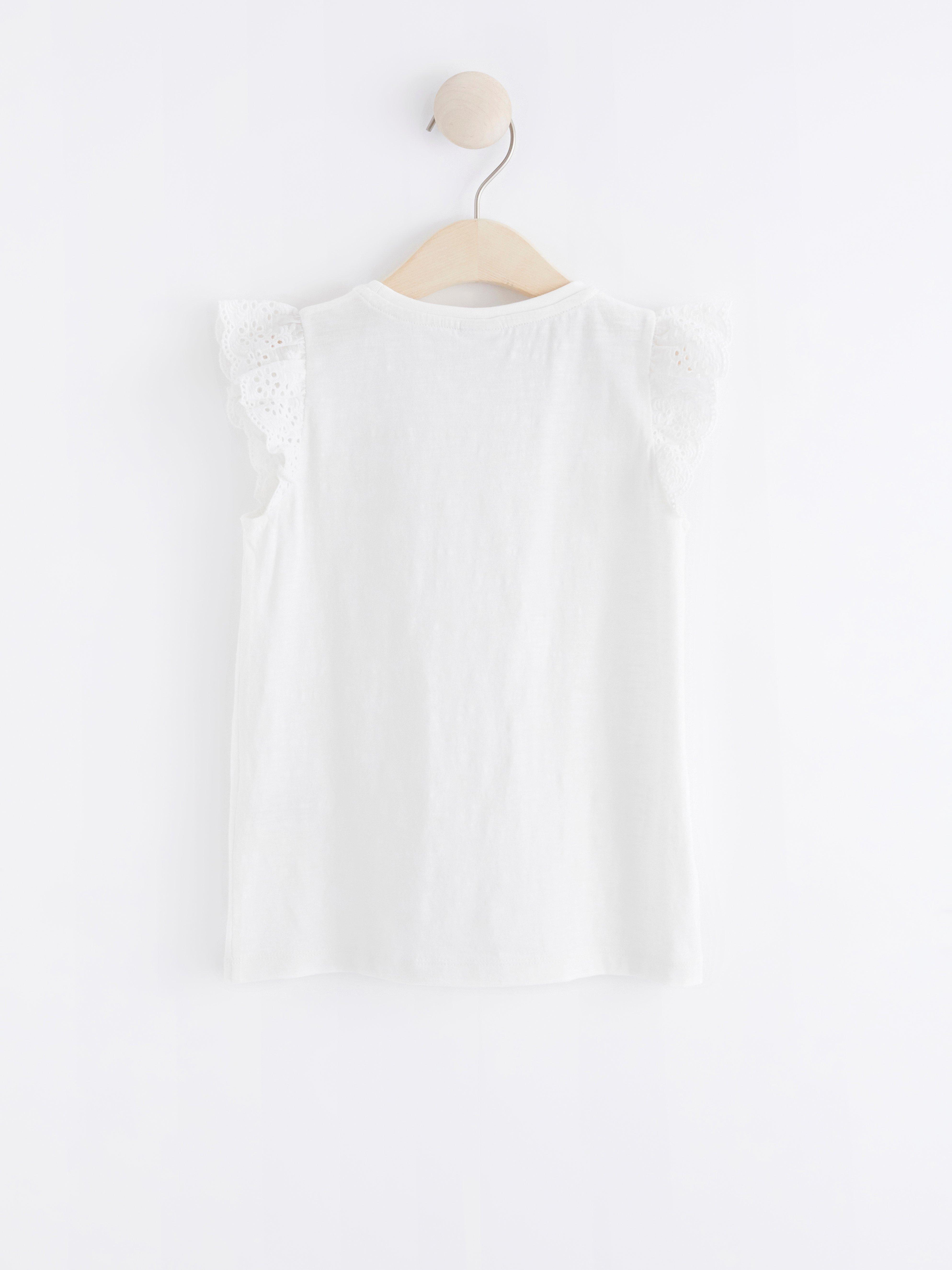 Top - Kids Wear - White