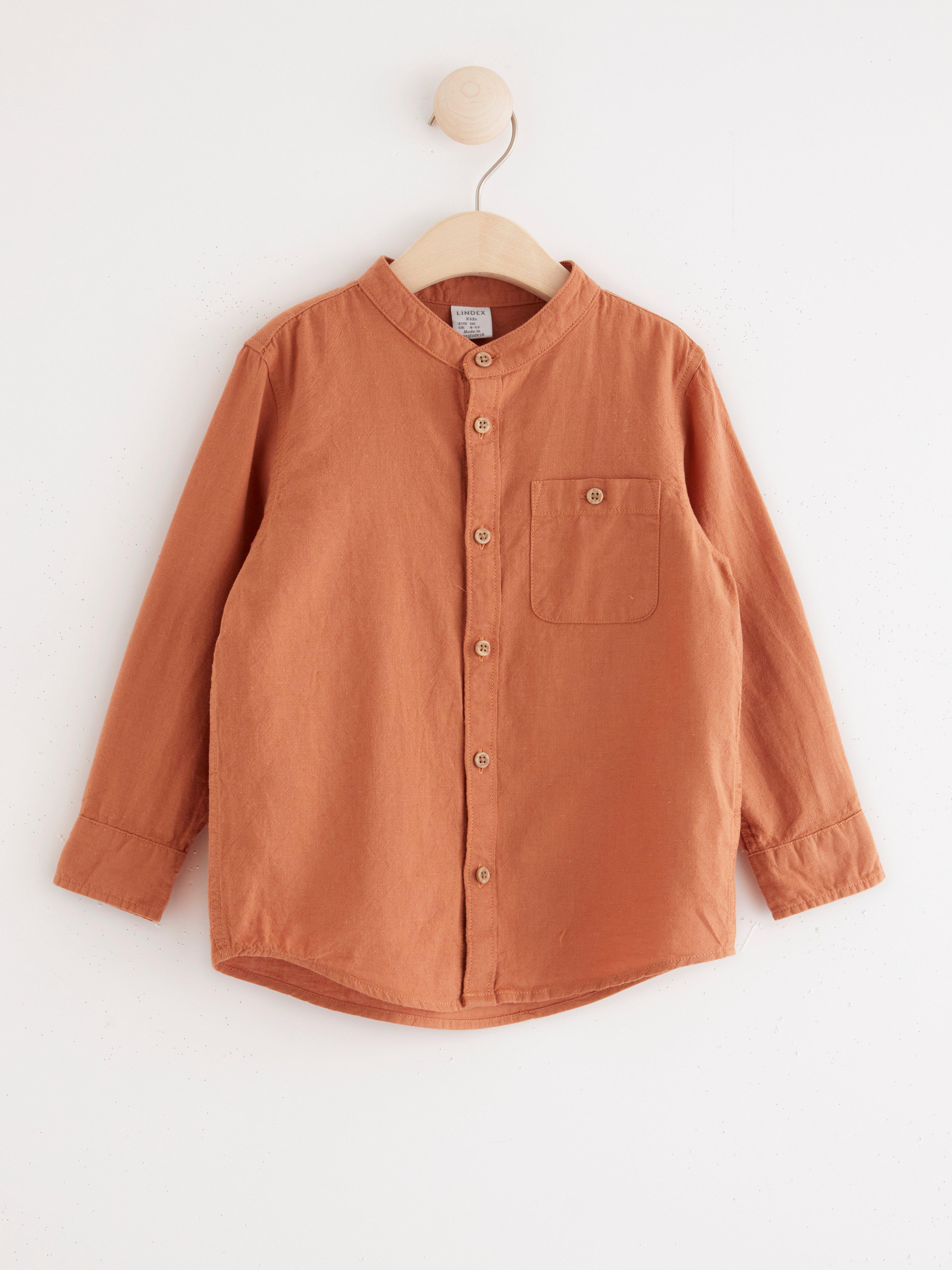 Shirt - Kids Wear - Brown