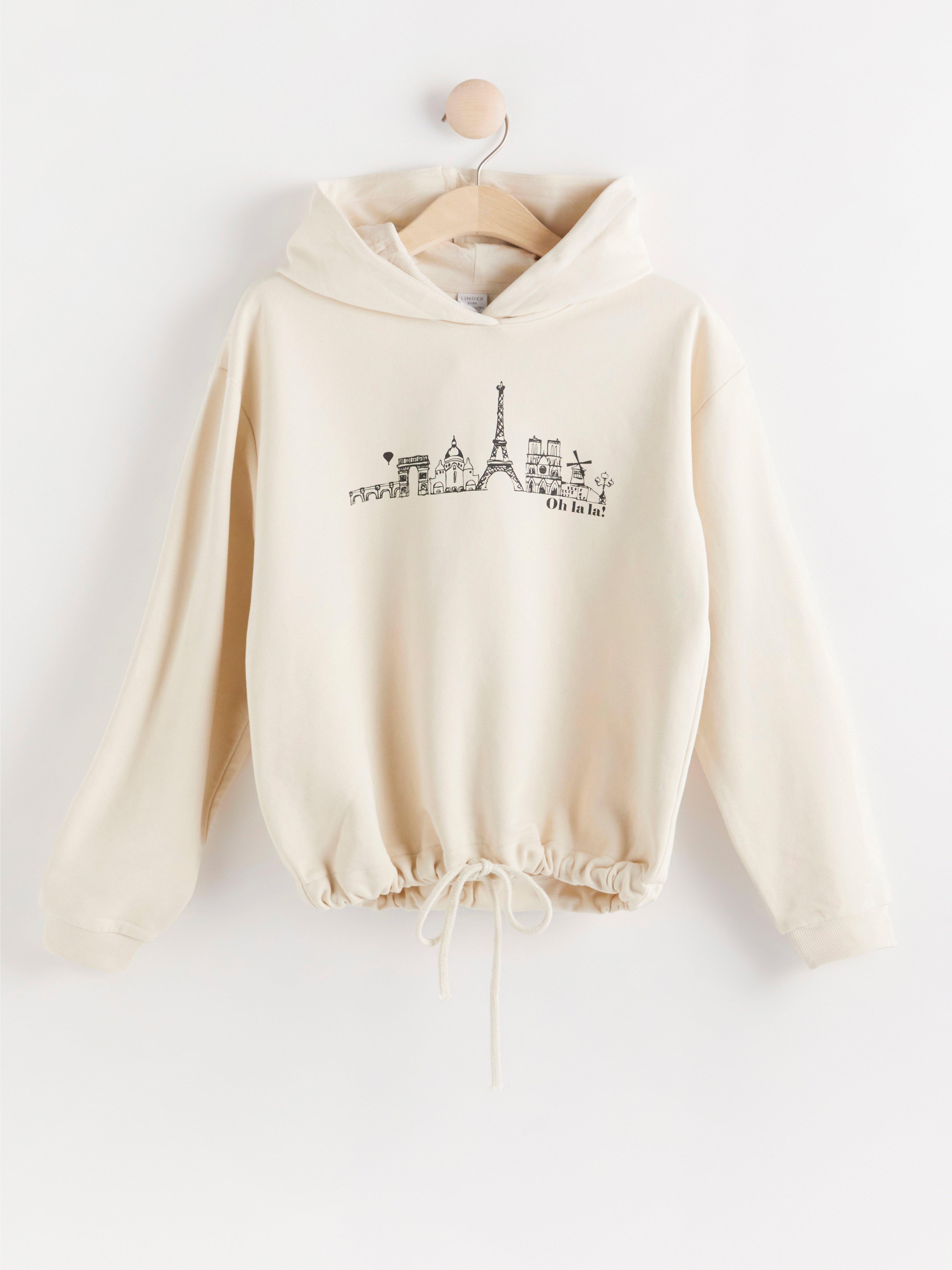 Hooded Sweatshirt - Kids Wear - Beige