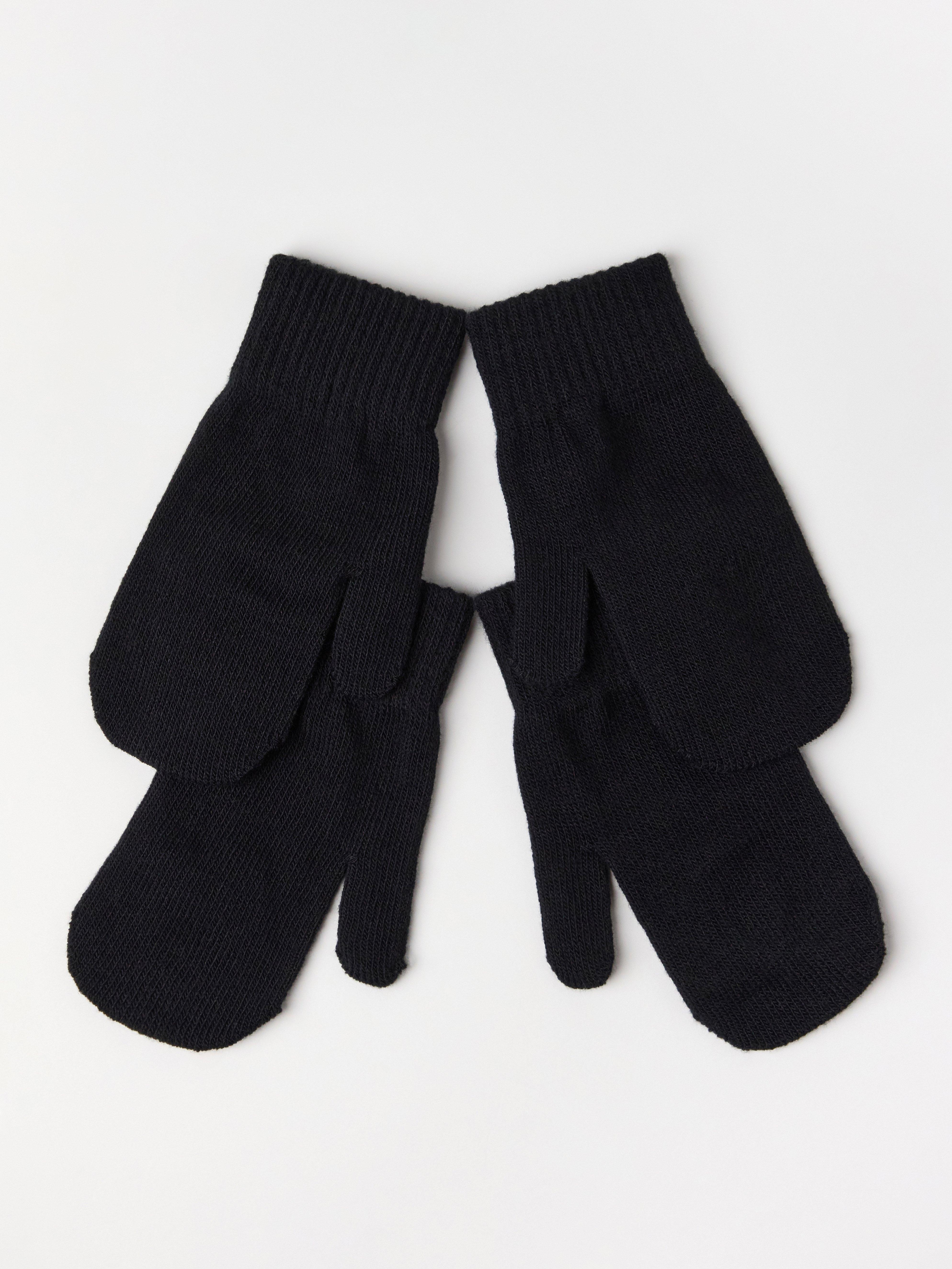 Mittens - Kids Wear - Black