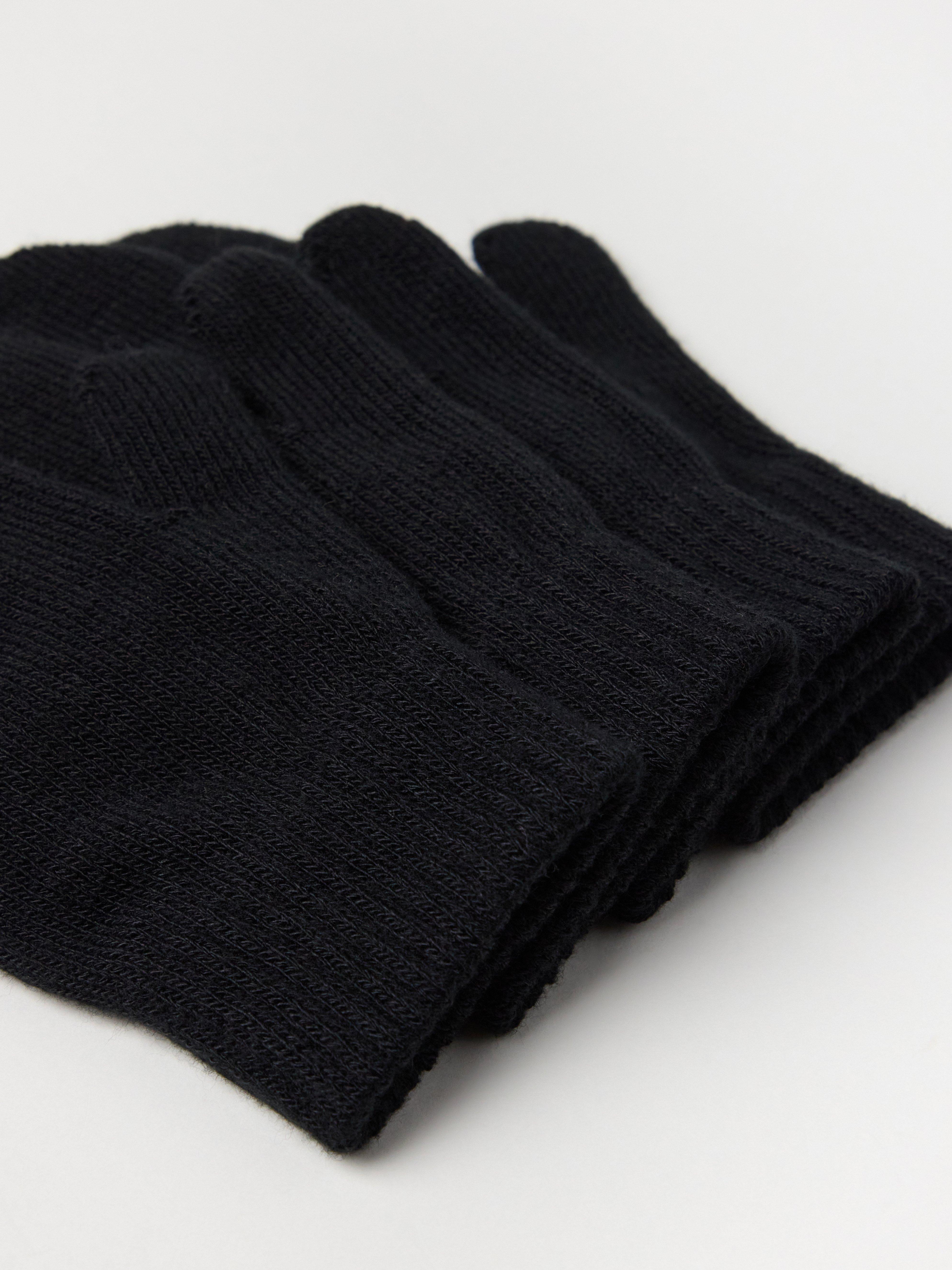 Mittens - Kids Wear - Black