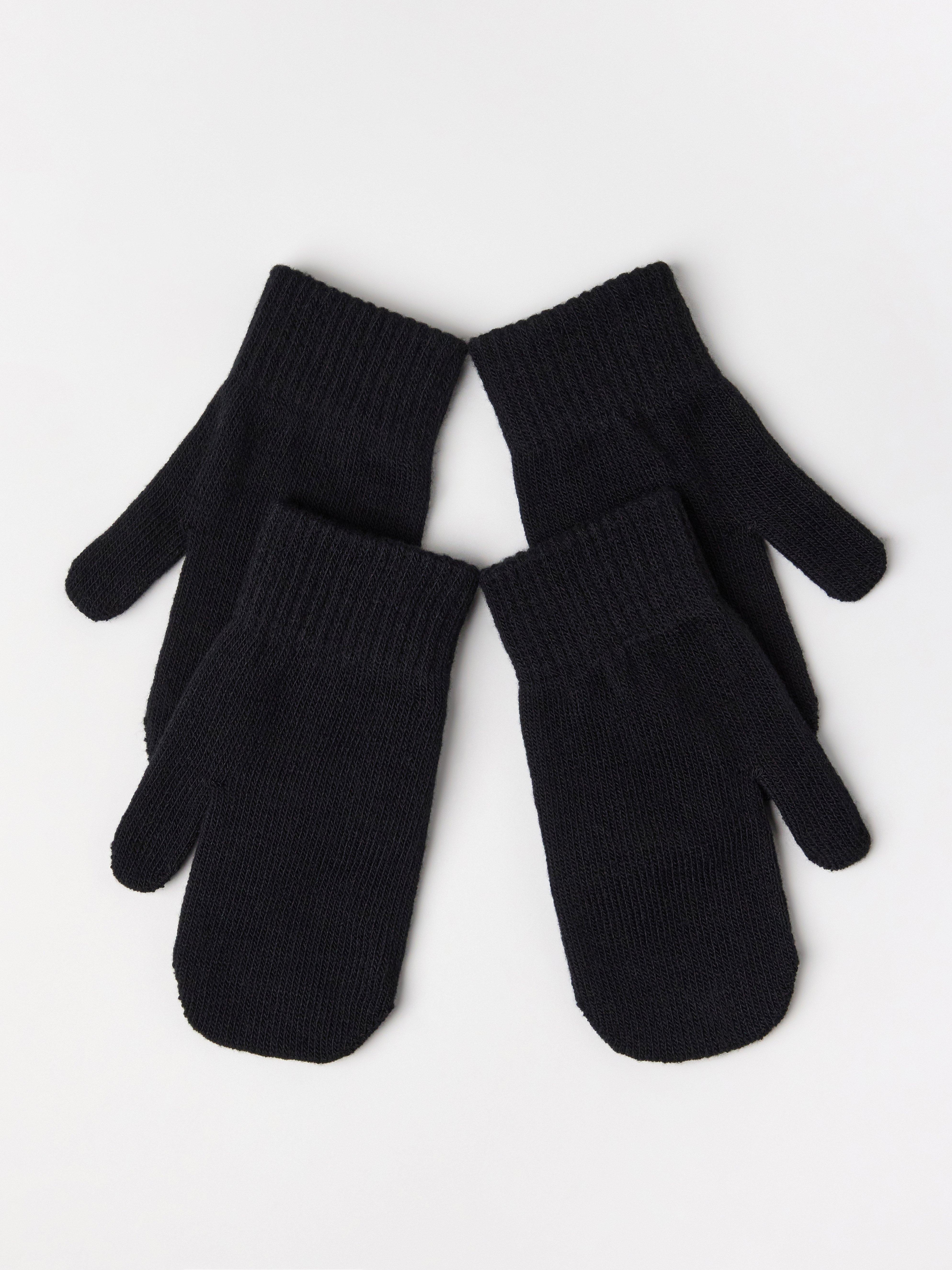 Mittens - Kids Wear - Black