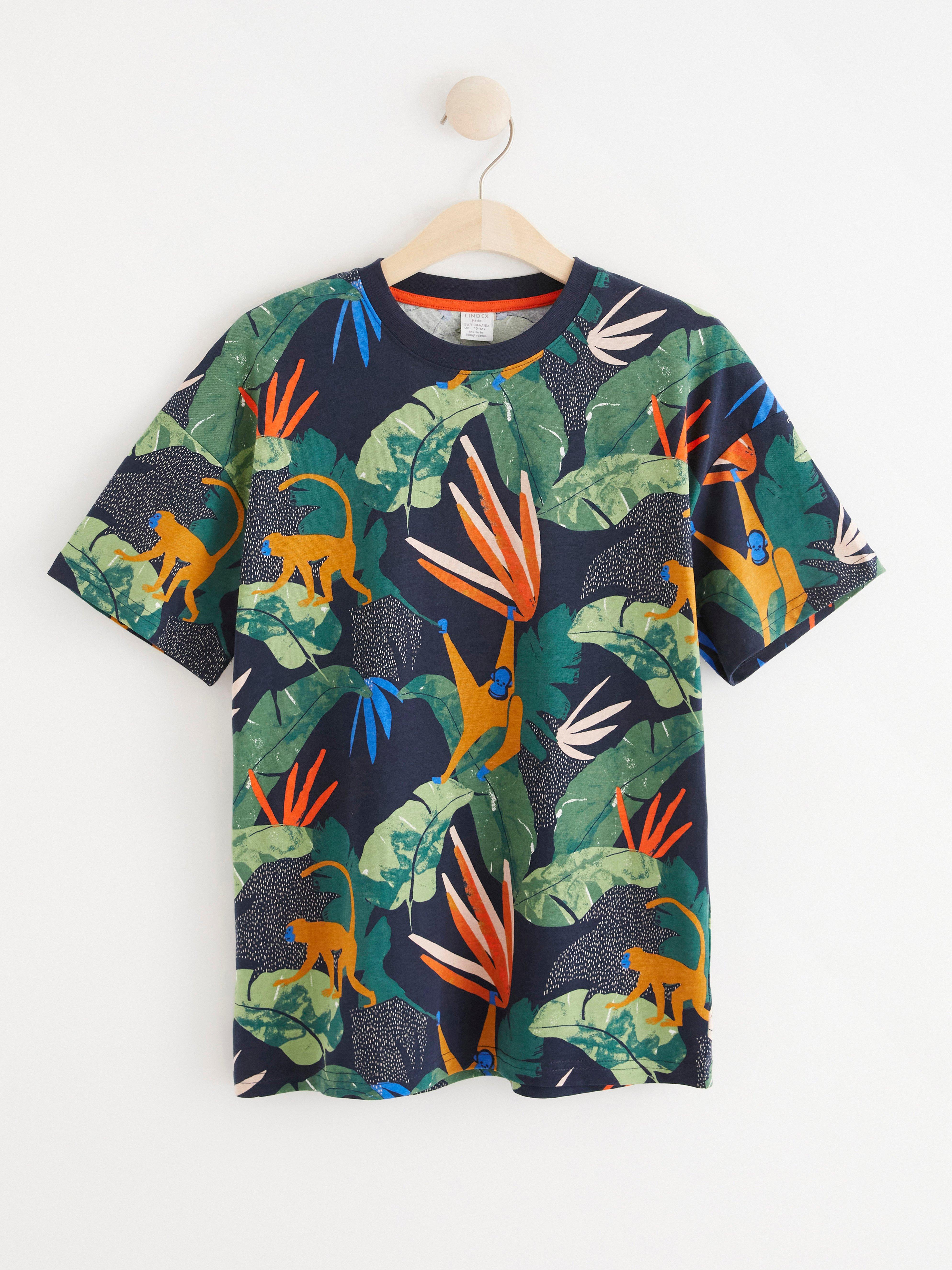 T-paita - Lapset - Sininen