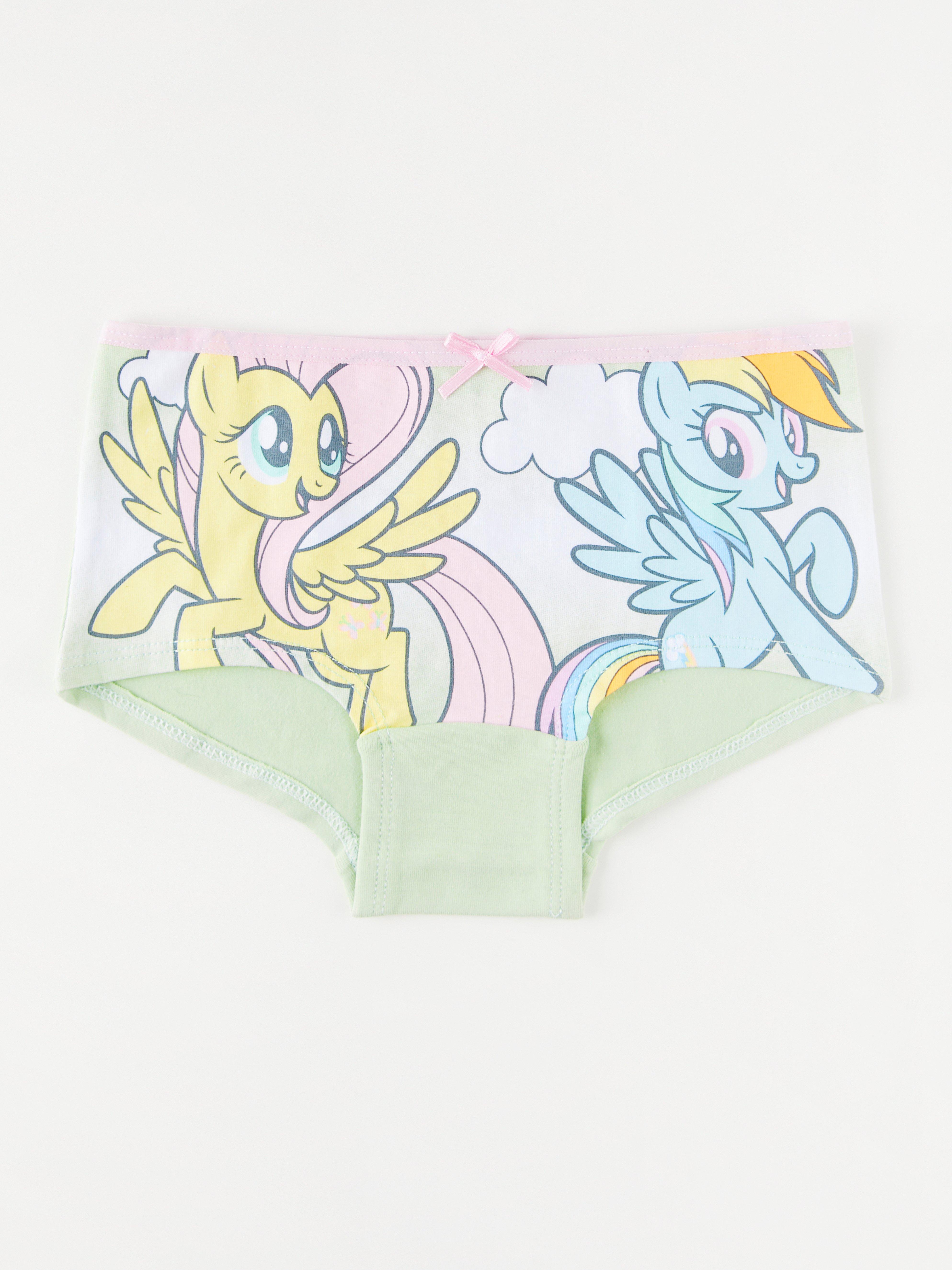 New my little pony character printed cotton panty kids underwear