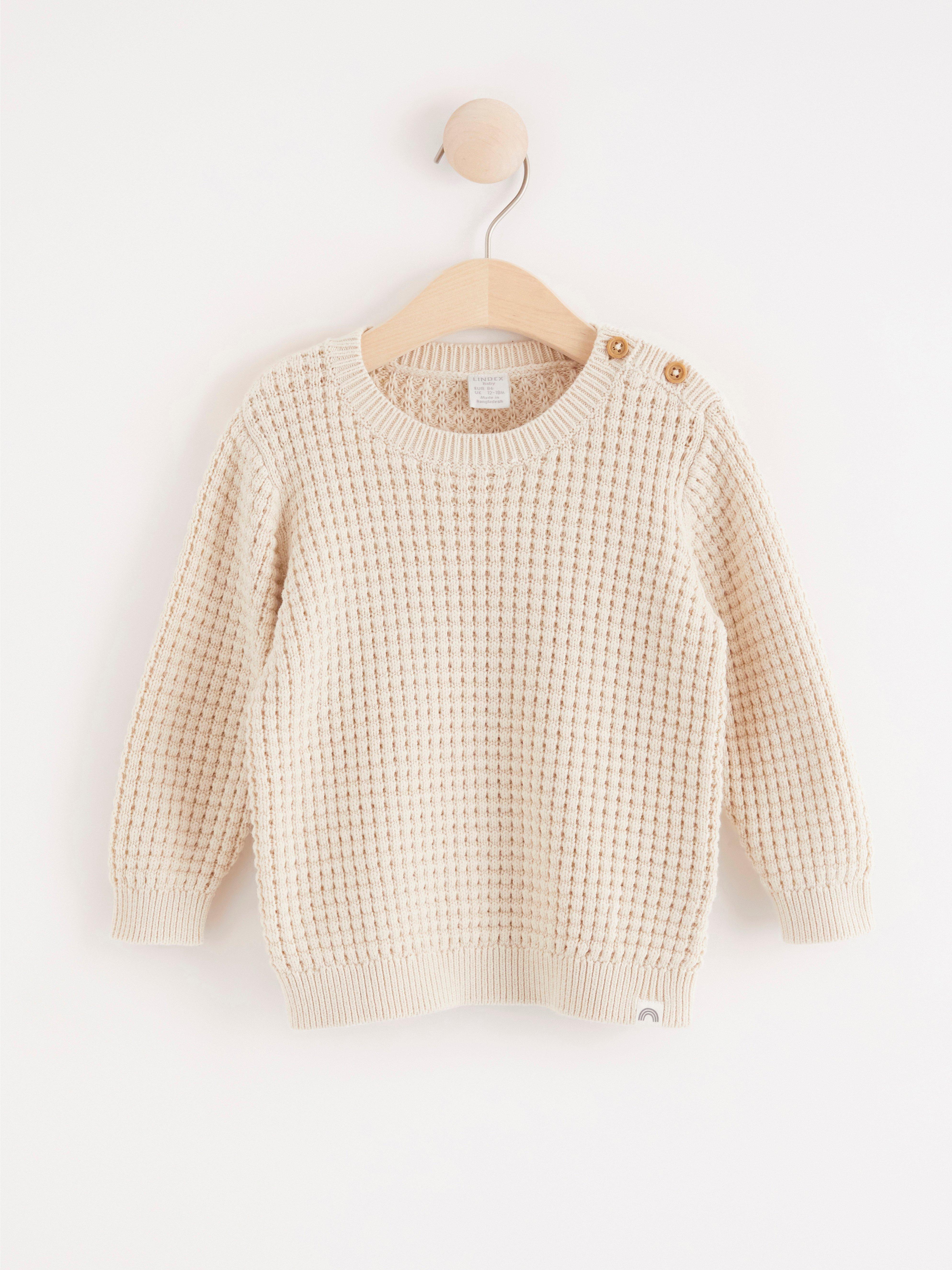 Sweater - Kids Wear - Beige