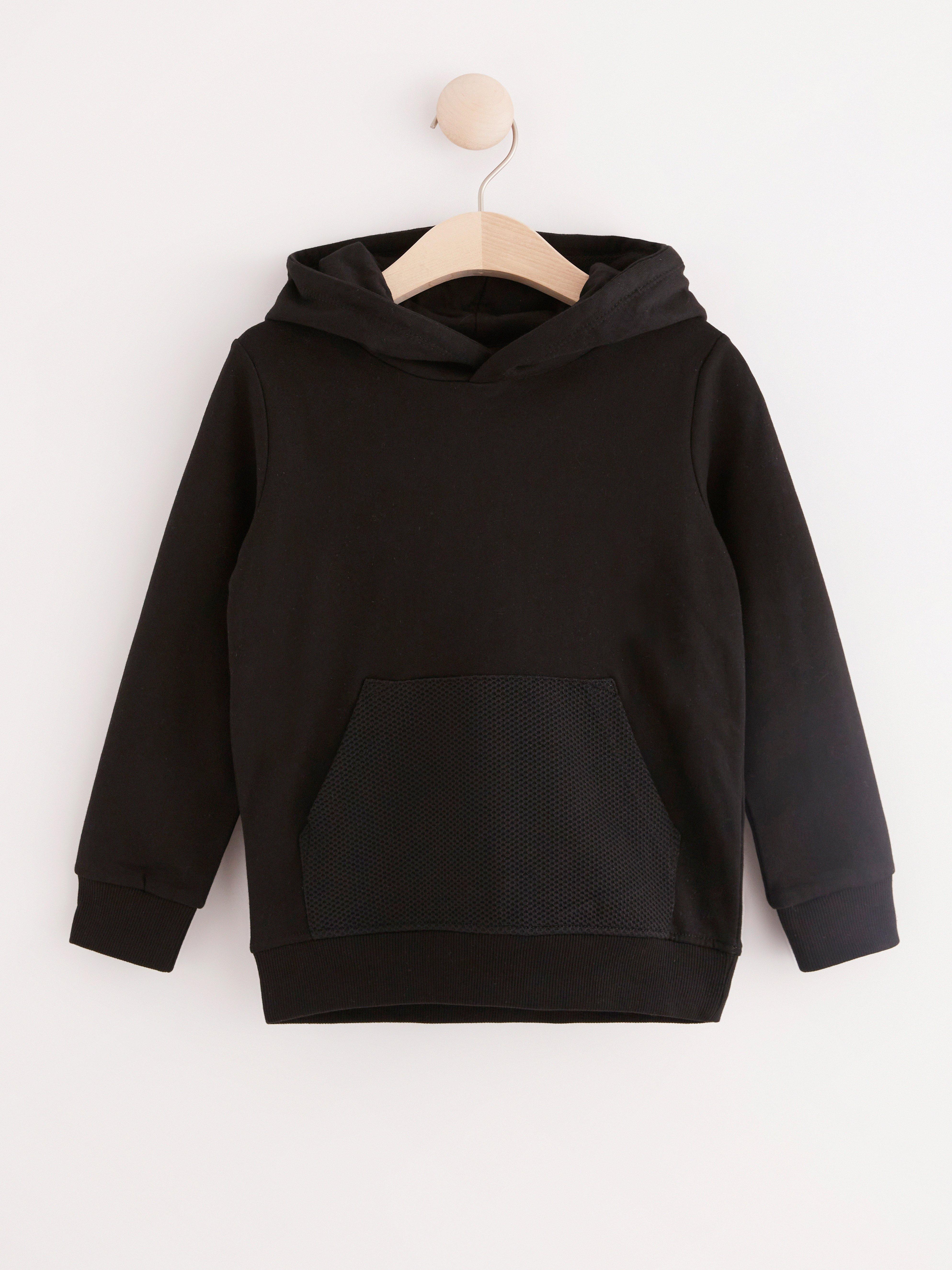 Hooded Sweatshirt - Kids Wear - Black