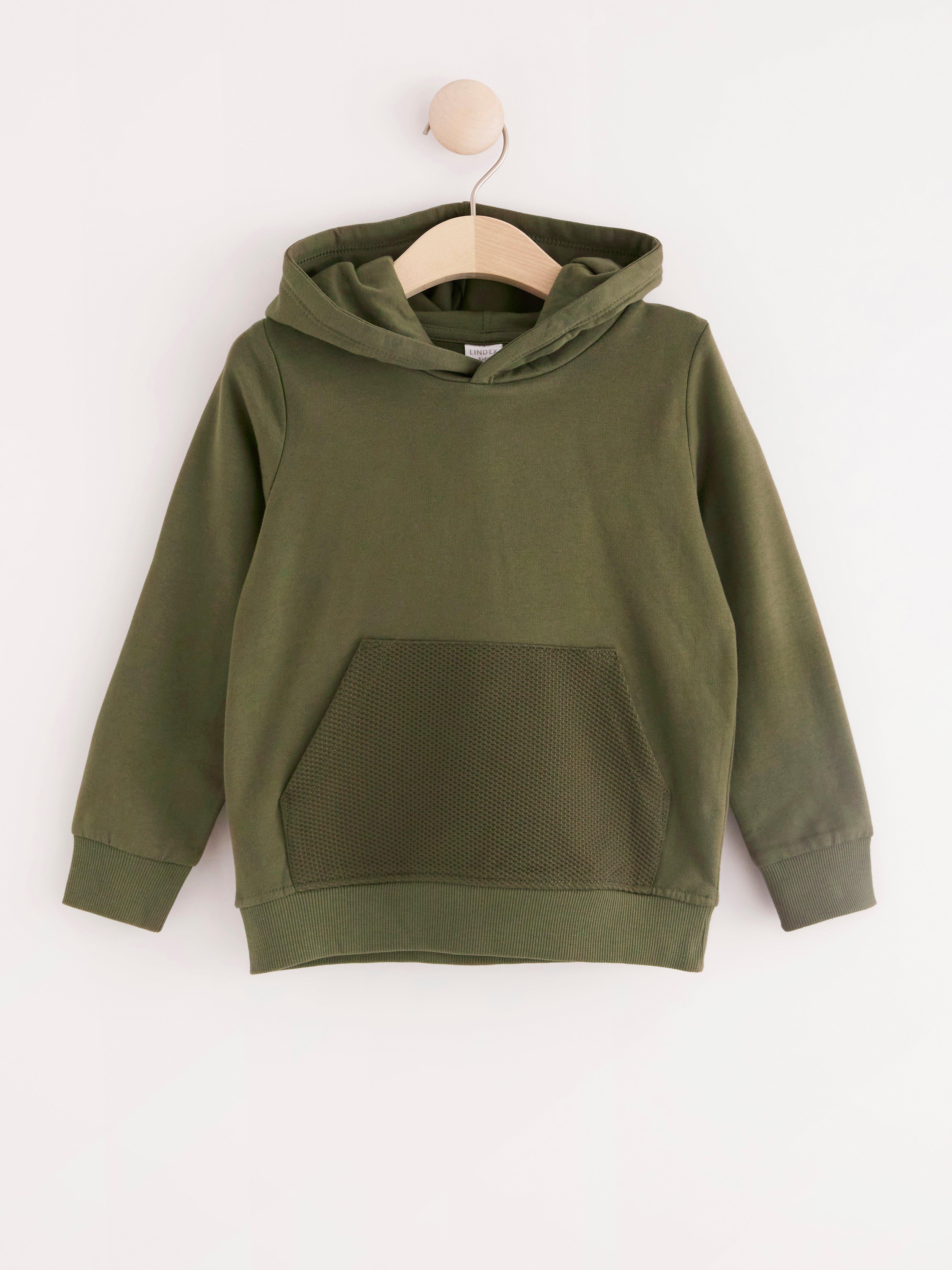 Hooded Sweatshirt - Kids Wear - Green