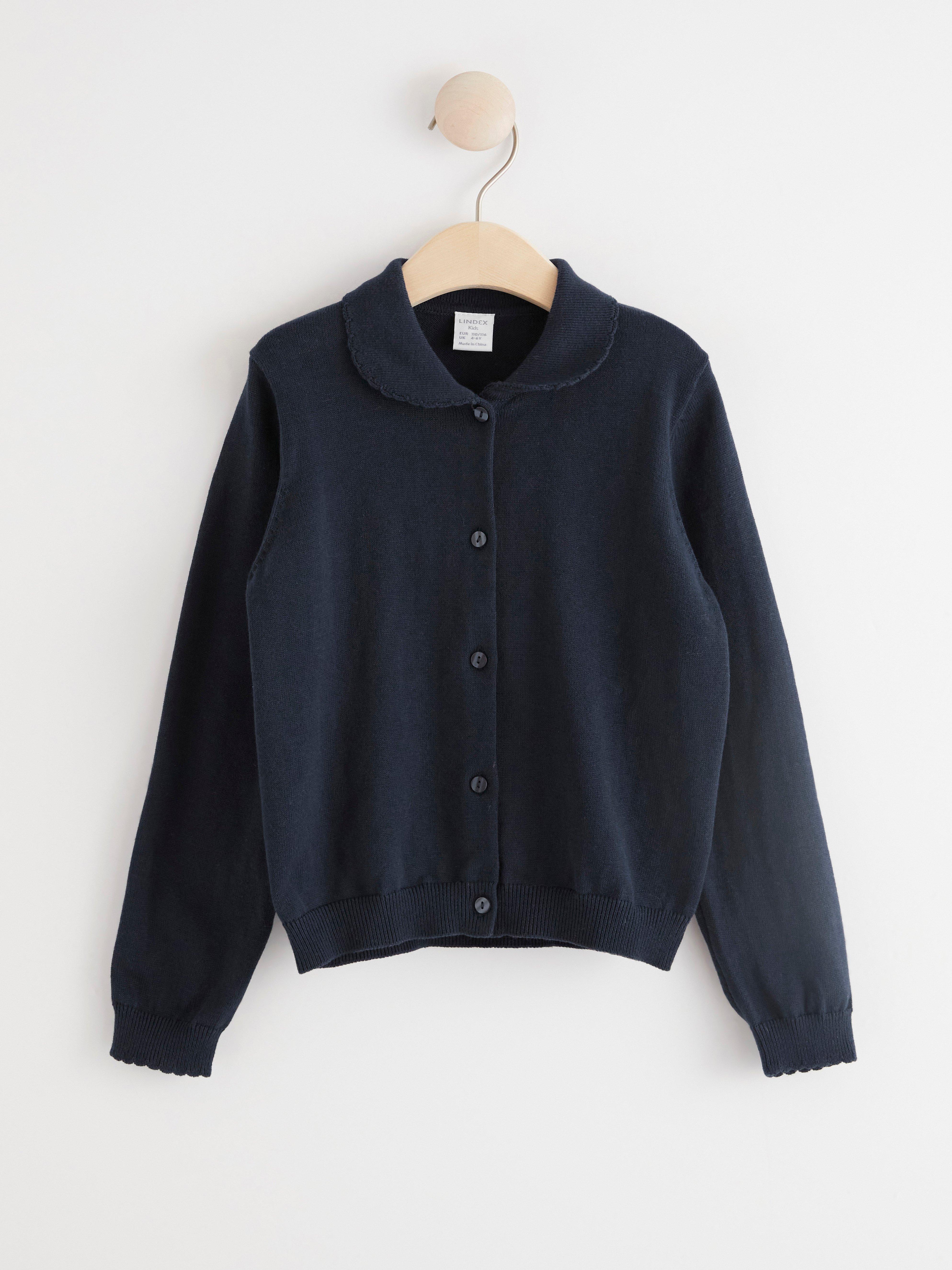 Cardigan - Barn - Blå