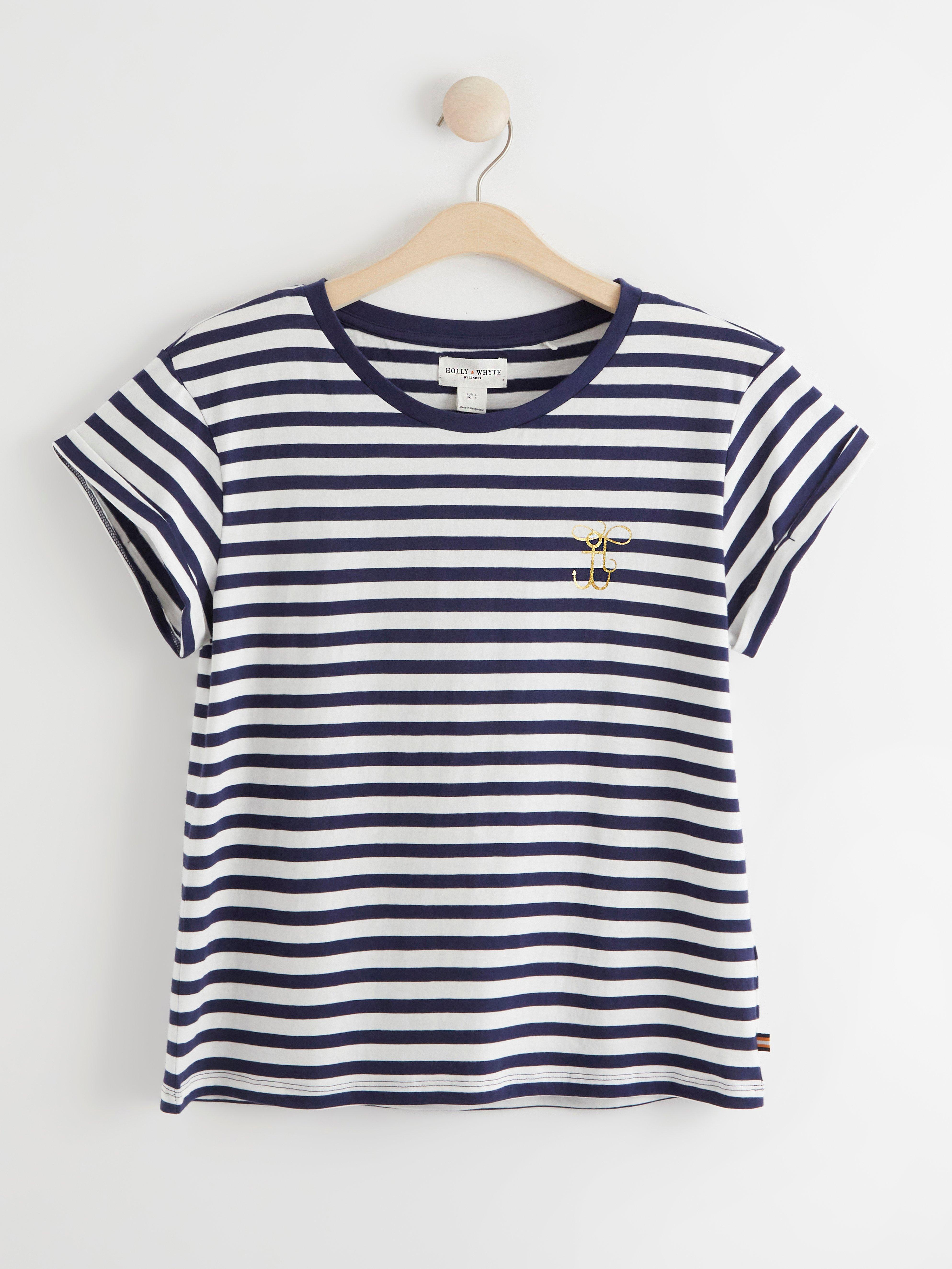 T-shirt - Dame - Blå