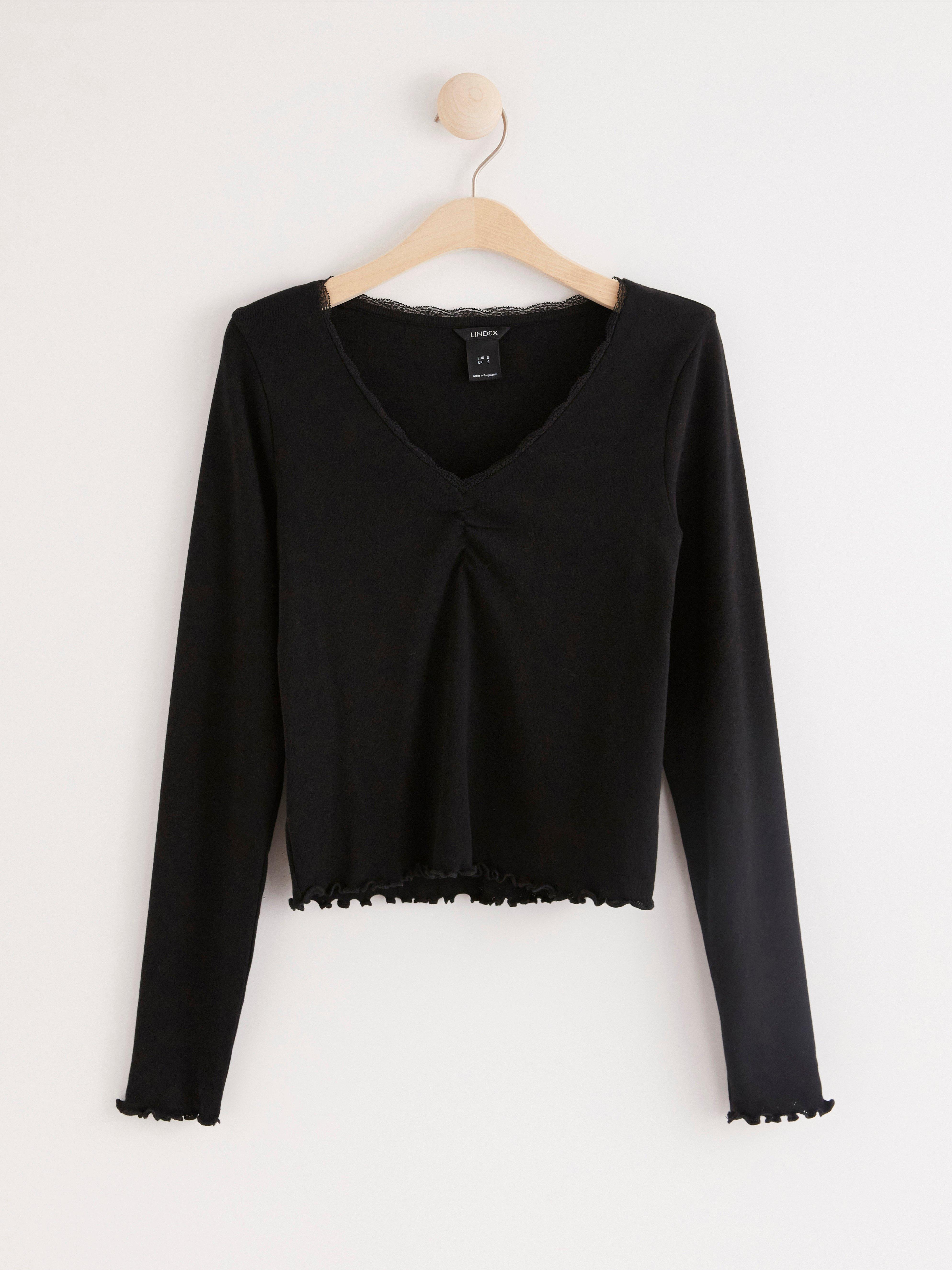 Top - Womens Wear - Black