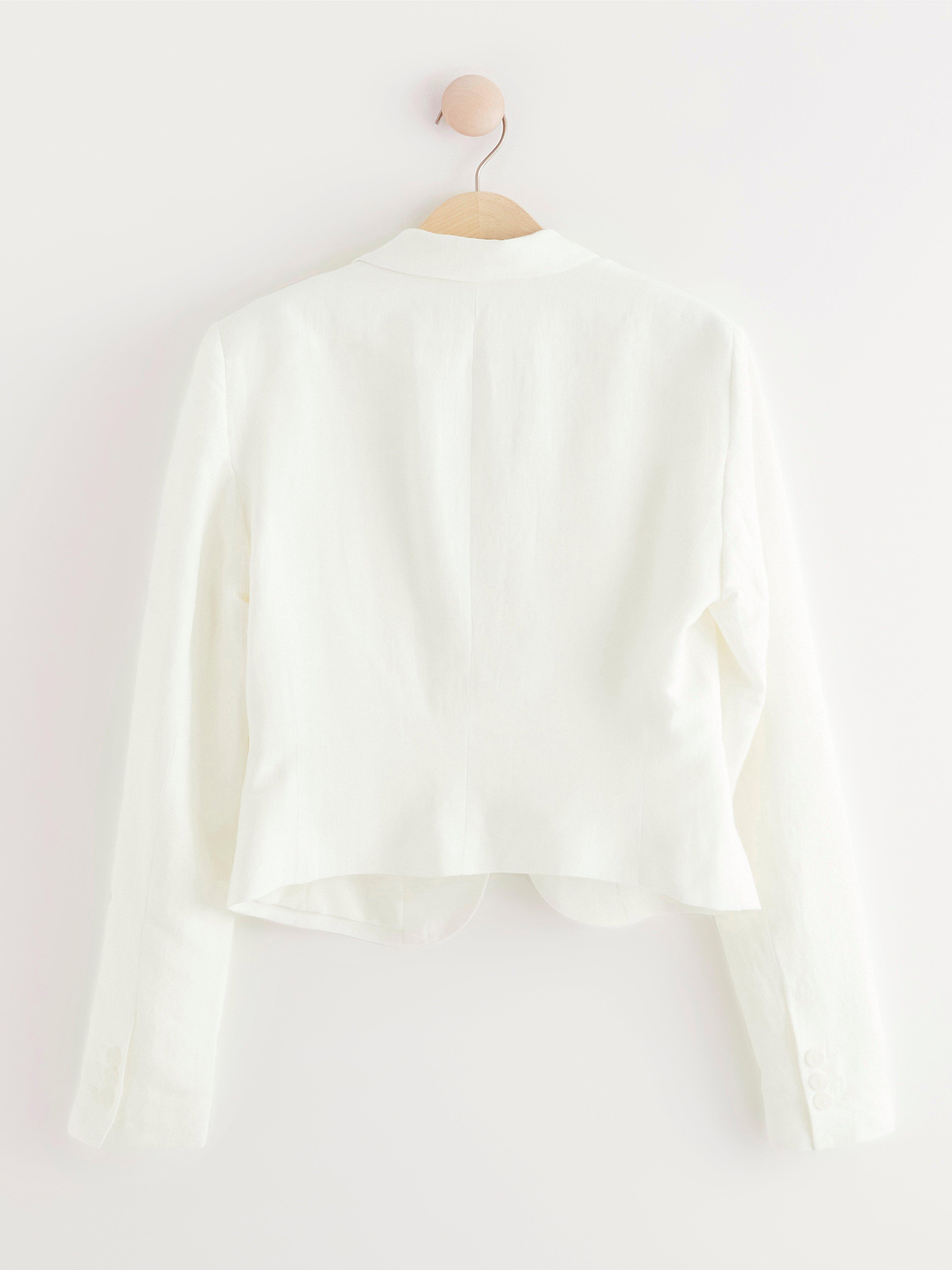Blazer - Dame - Hvit