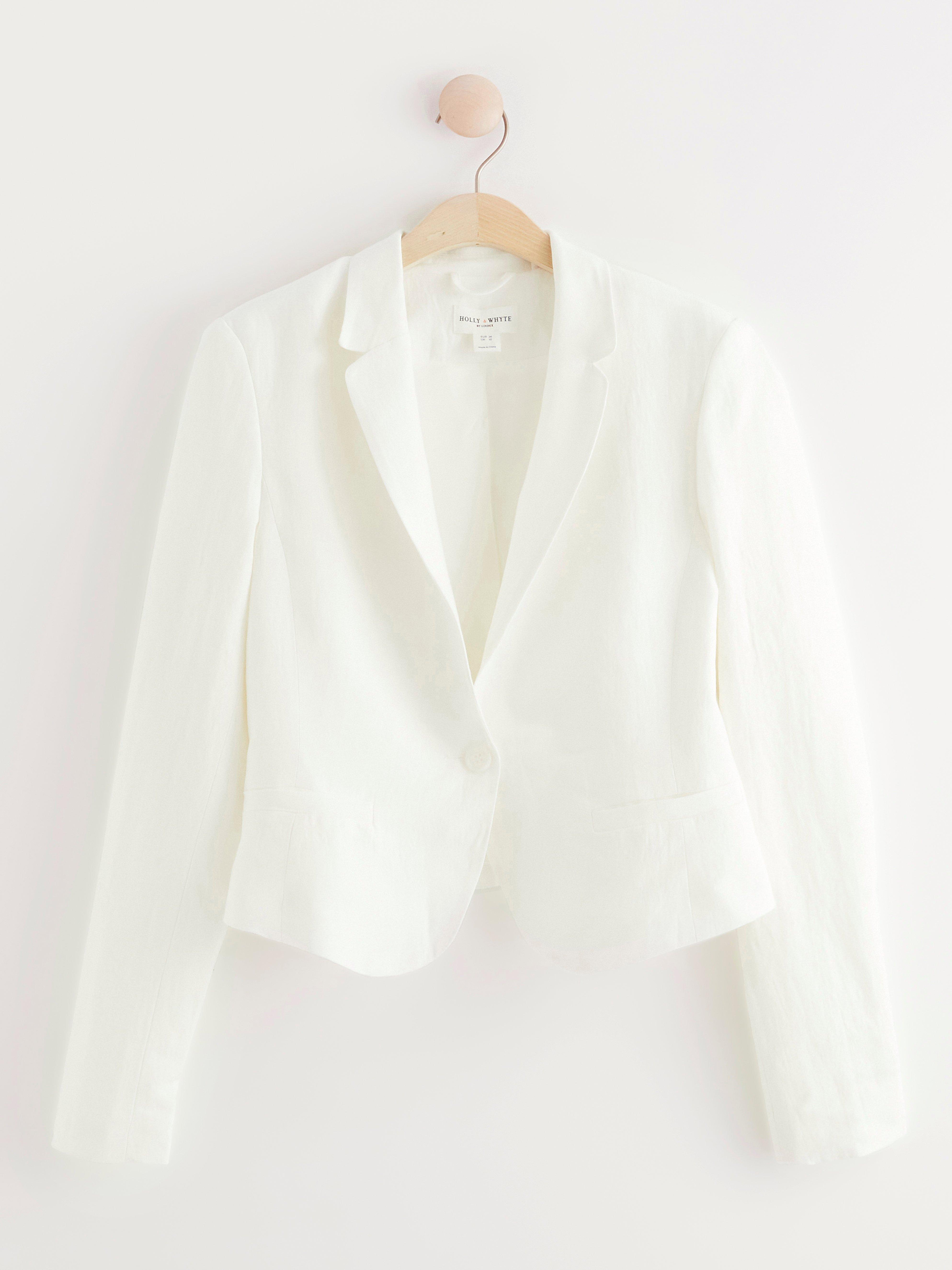 Blazer - Womens Wear - White