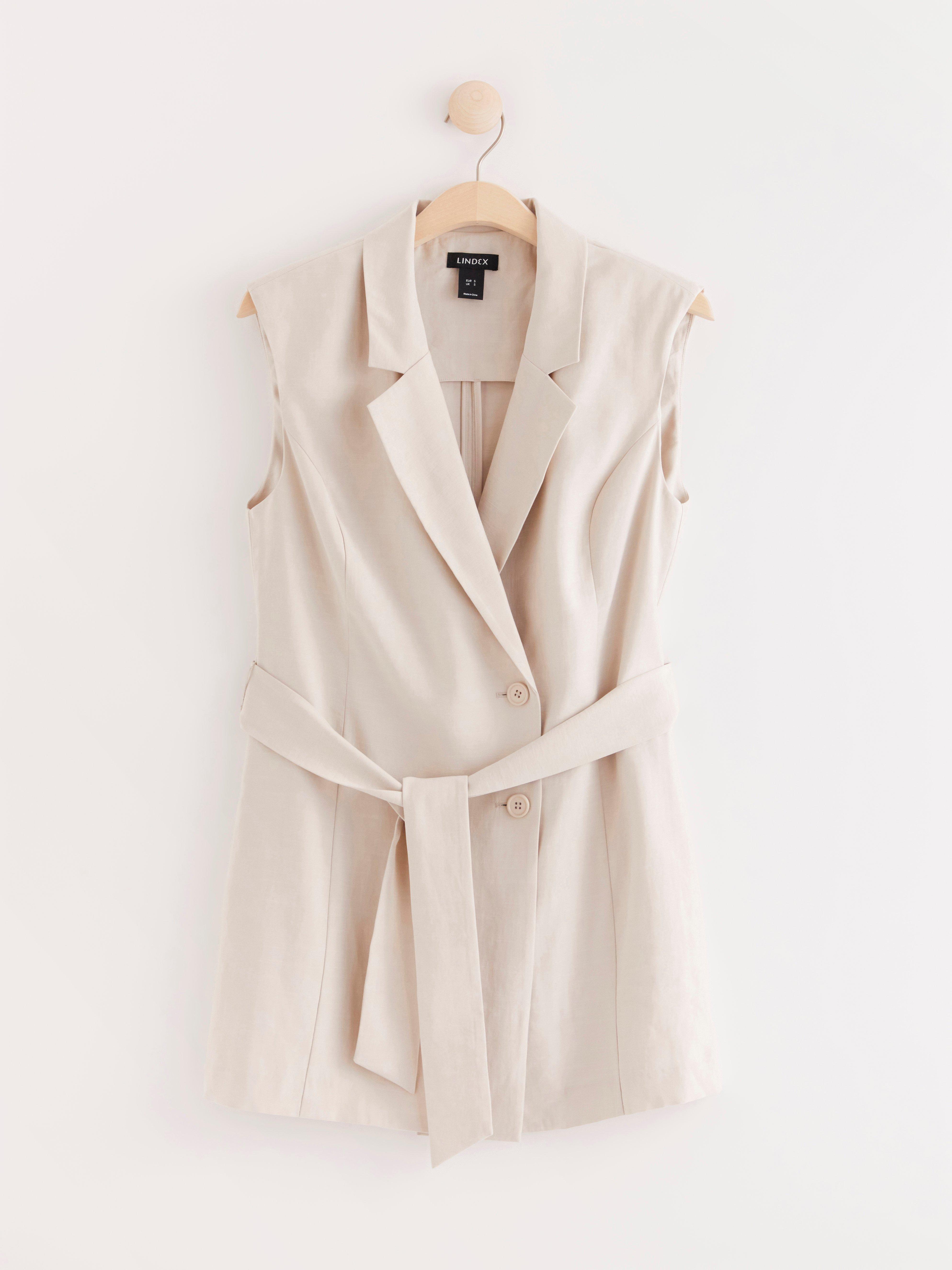 Vest - Womens Wear - Beige