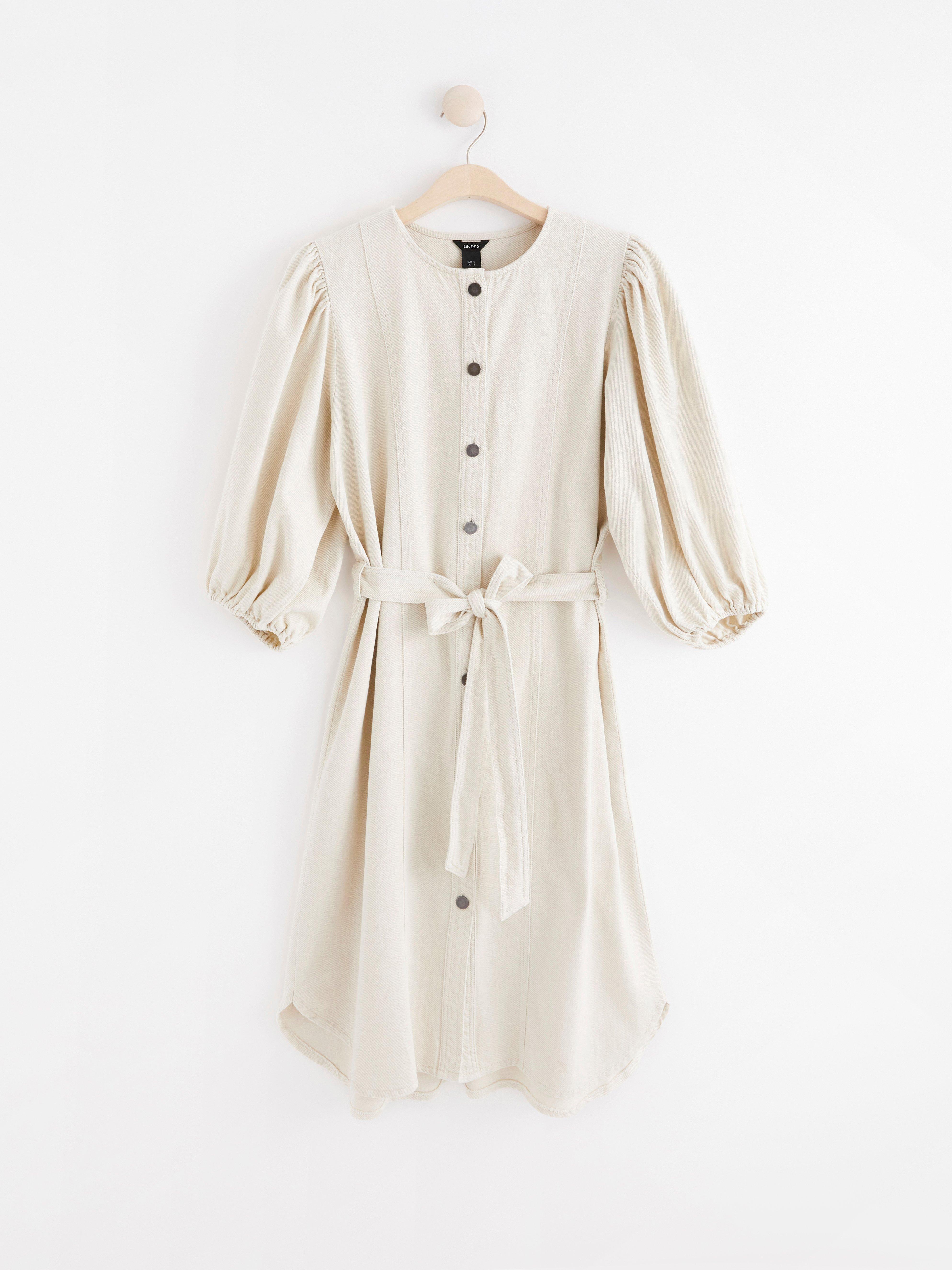 Klänning - Dam - Beige