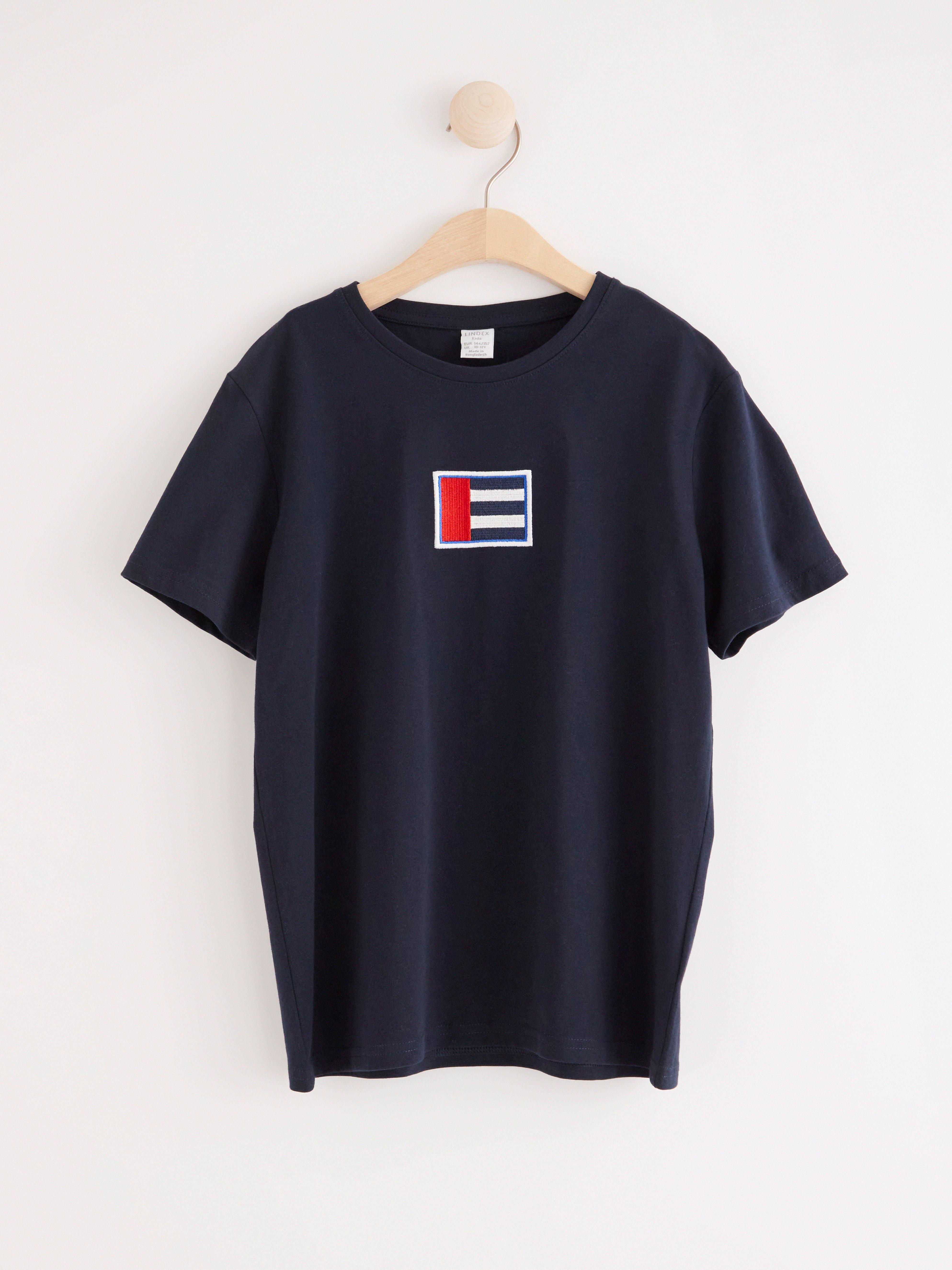 T-shirt - Barn - Blå