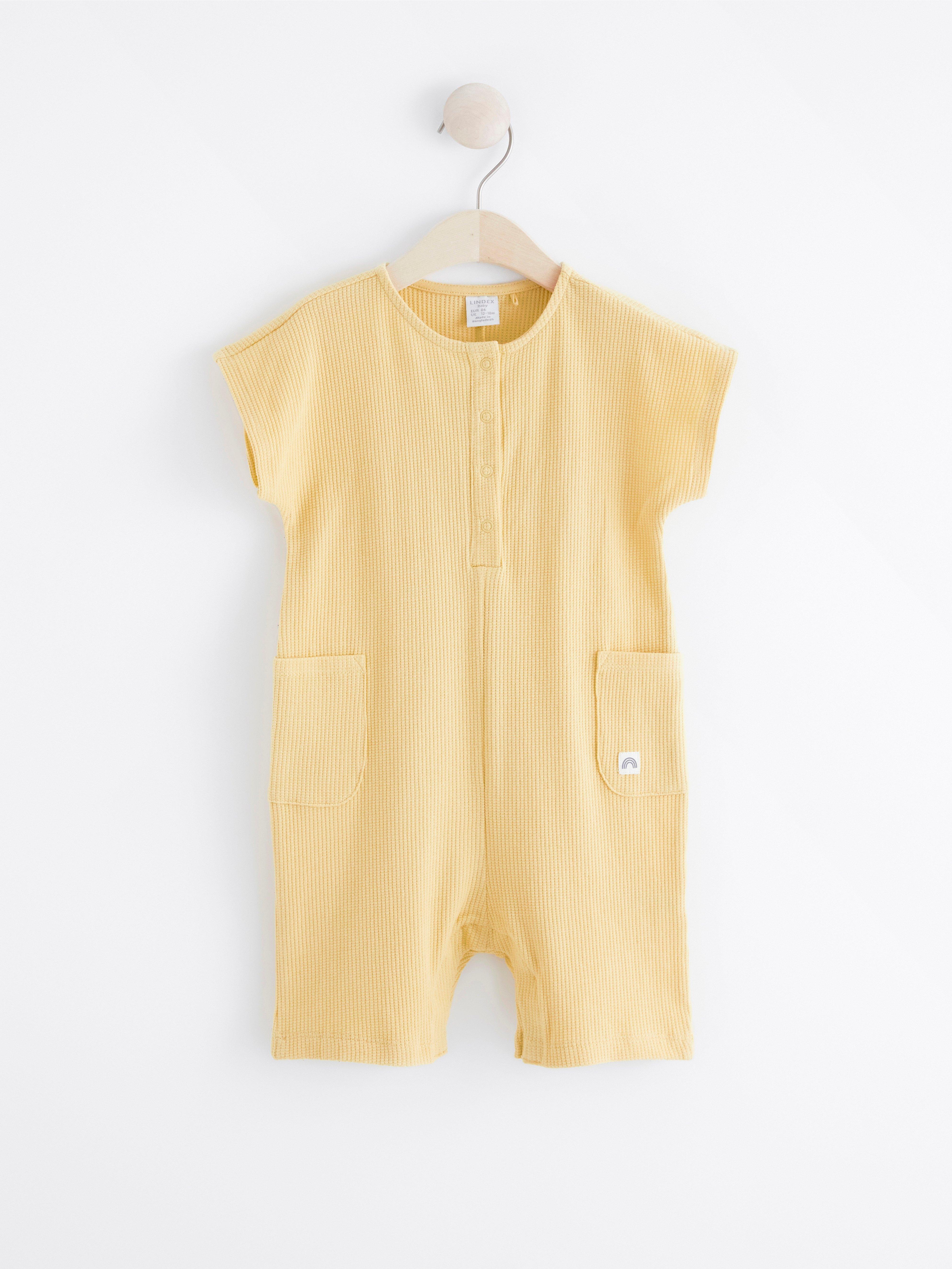 Sparkebukse - Barn - Gul