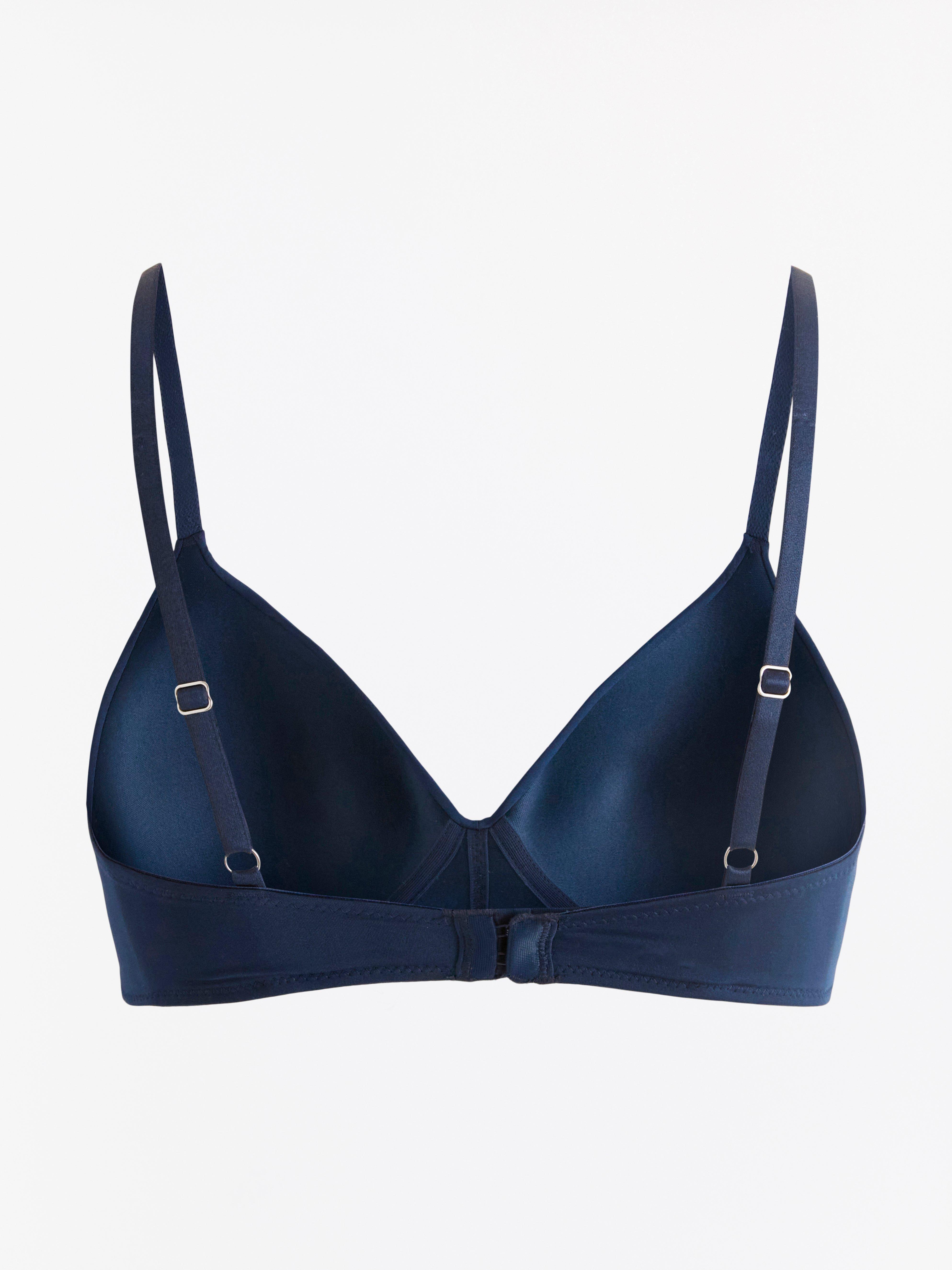 Flora Wirefree Bra - Lingerie - Blue