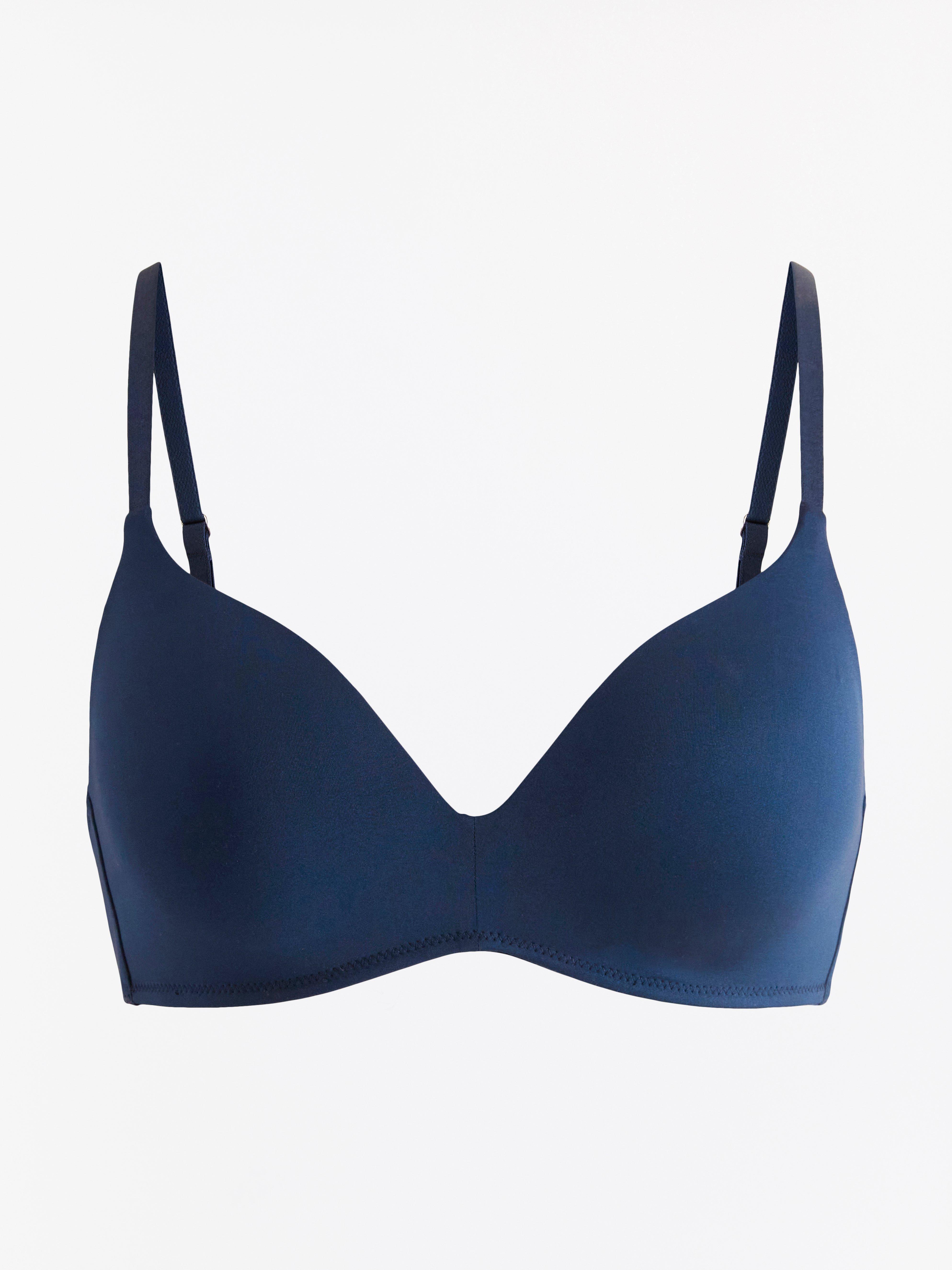 Flora Wirefree Bra - Lingerie - Blue