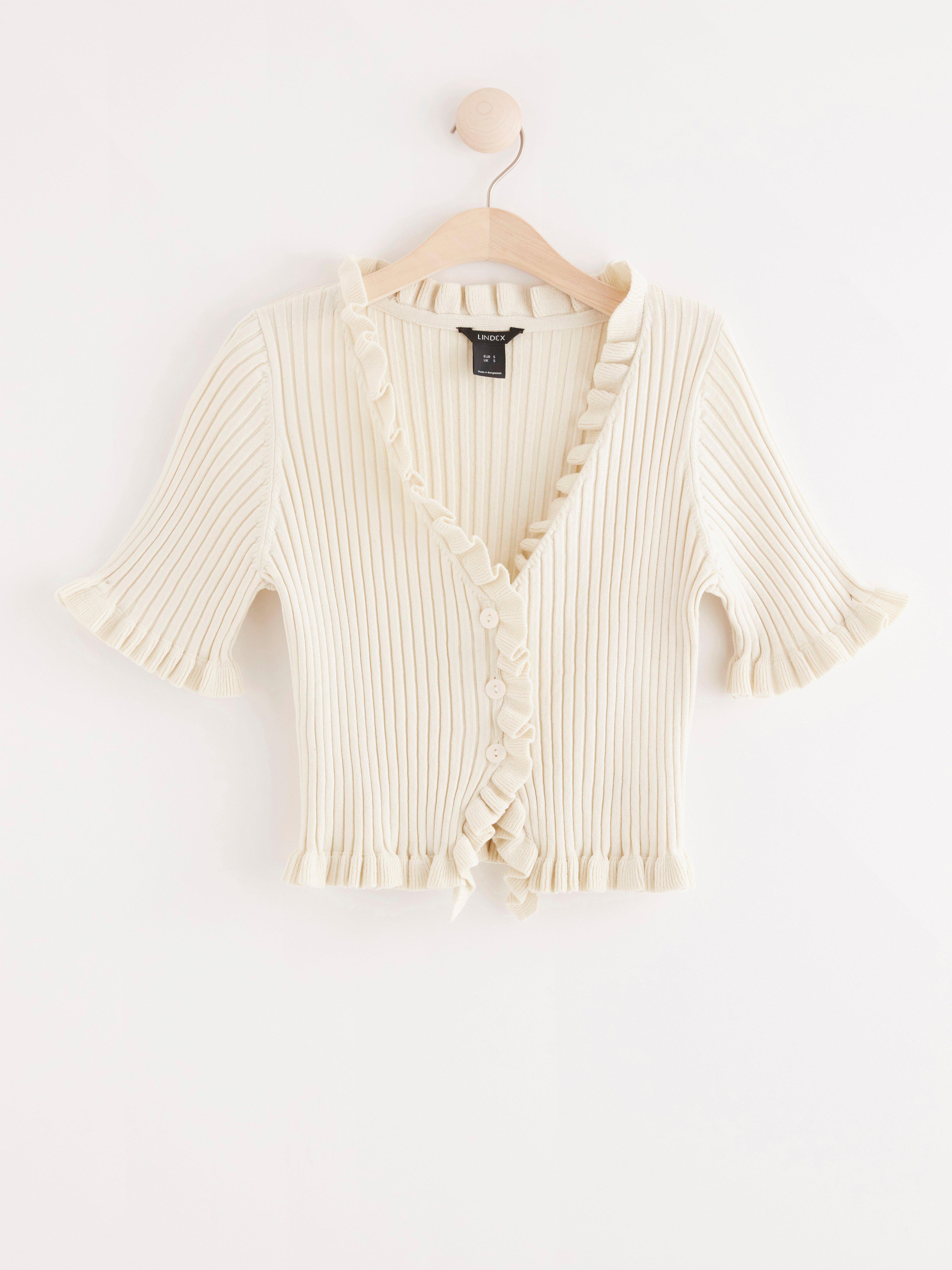 Cardigan - Dam - Beige