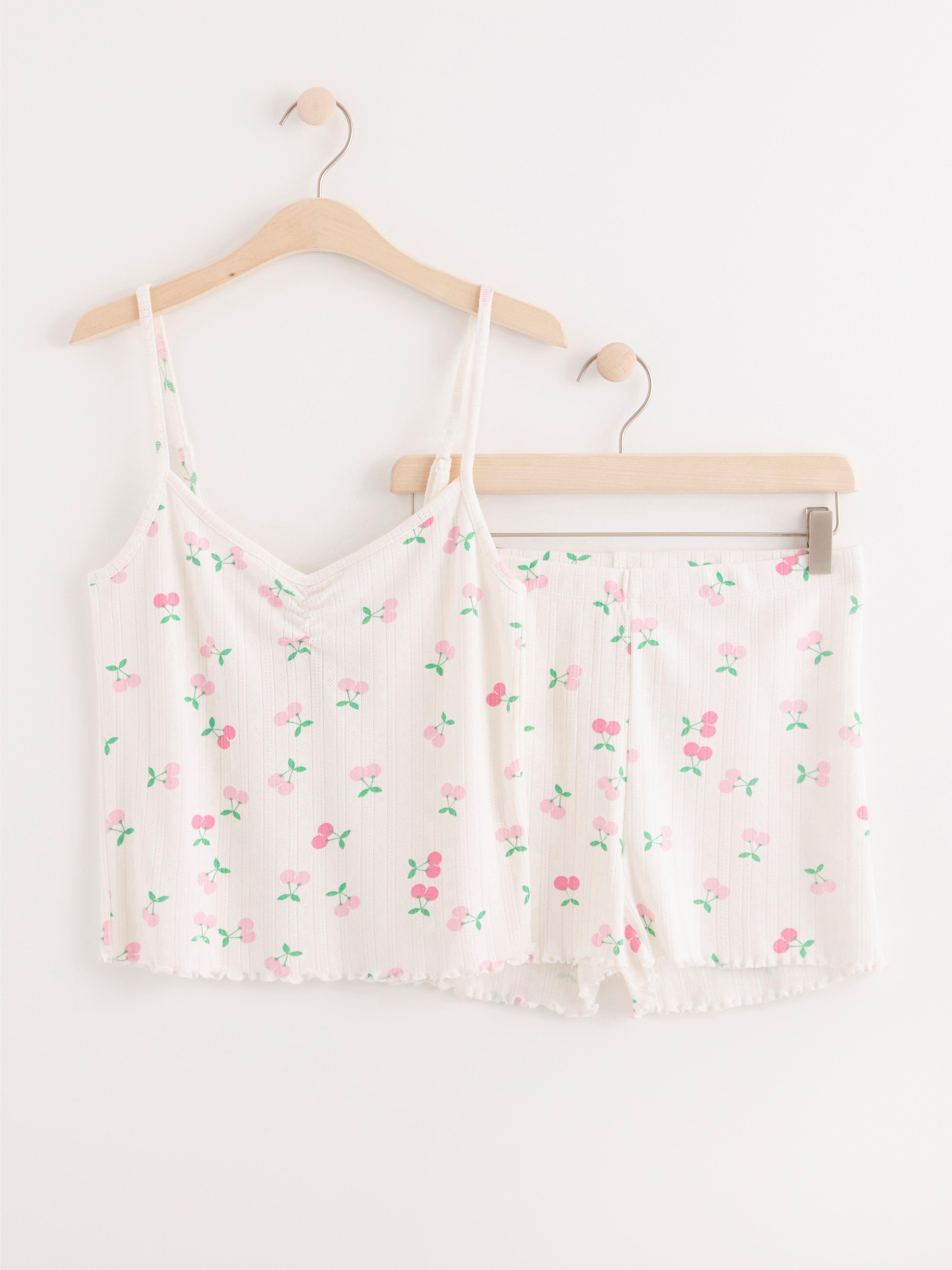 Pyjama Set - Lingerie - White