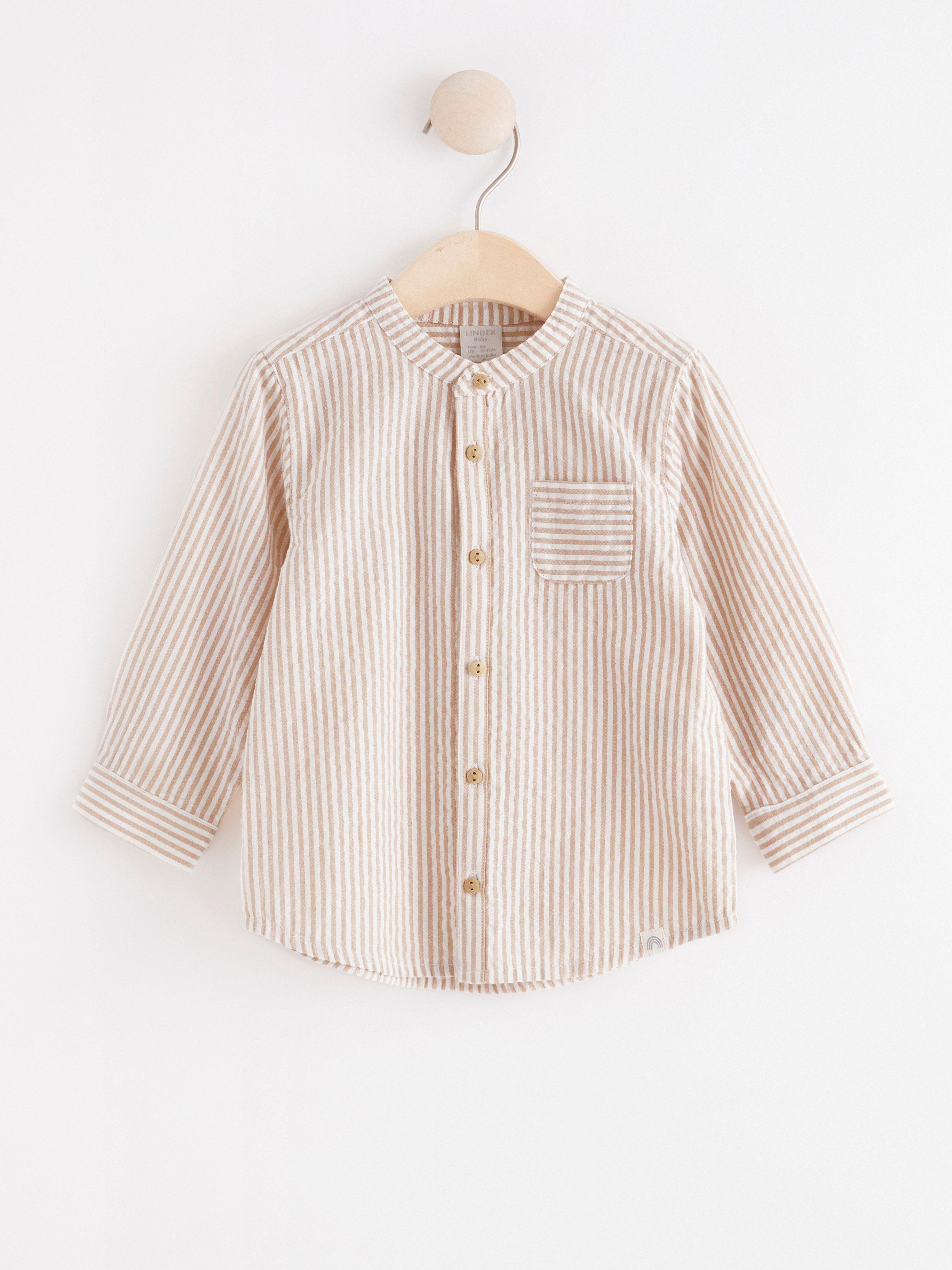 Skjorte - Barn - Beige