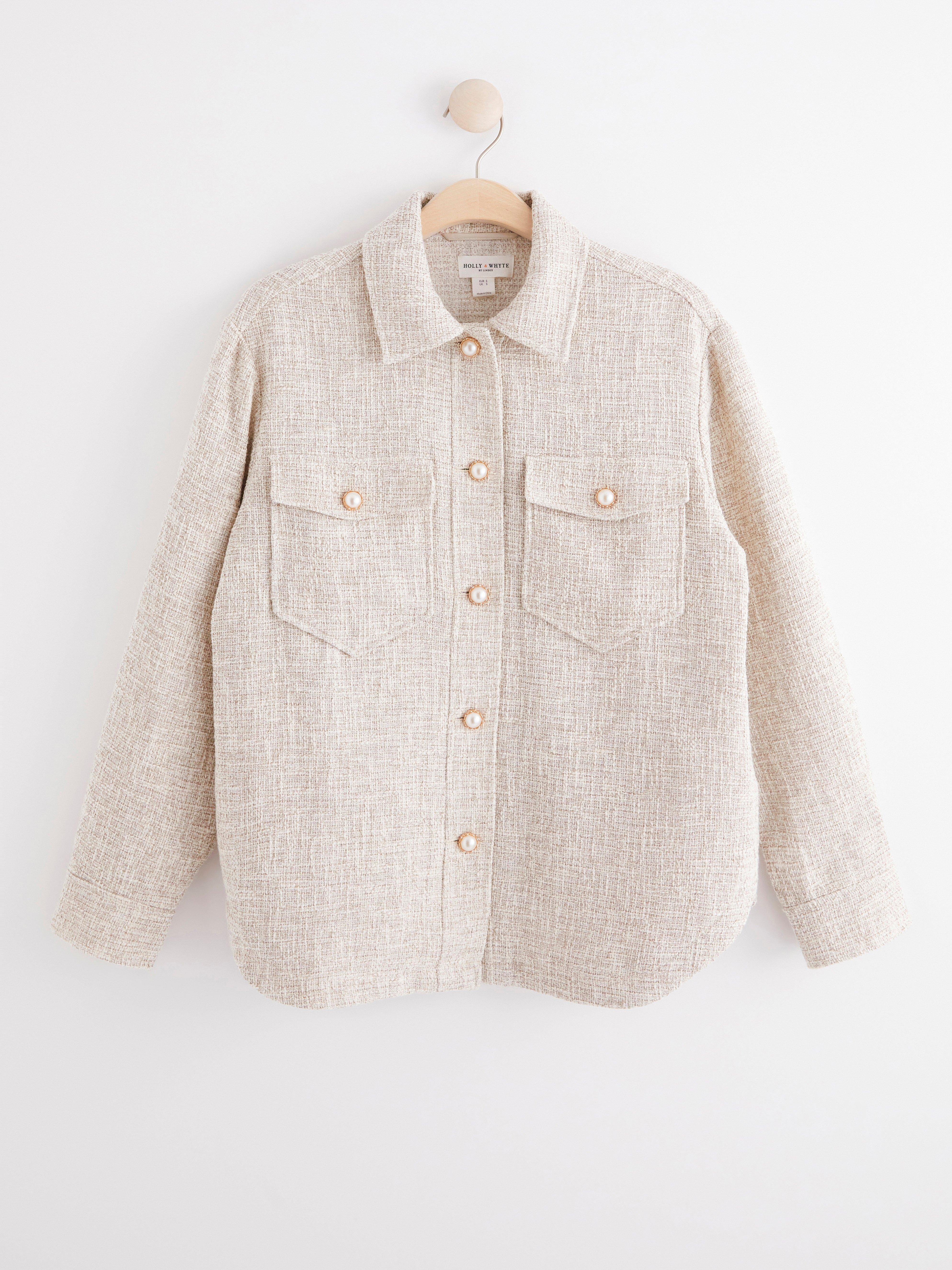 Skjortjacka - Dam - Beige