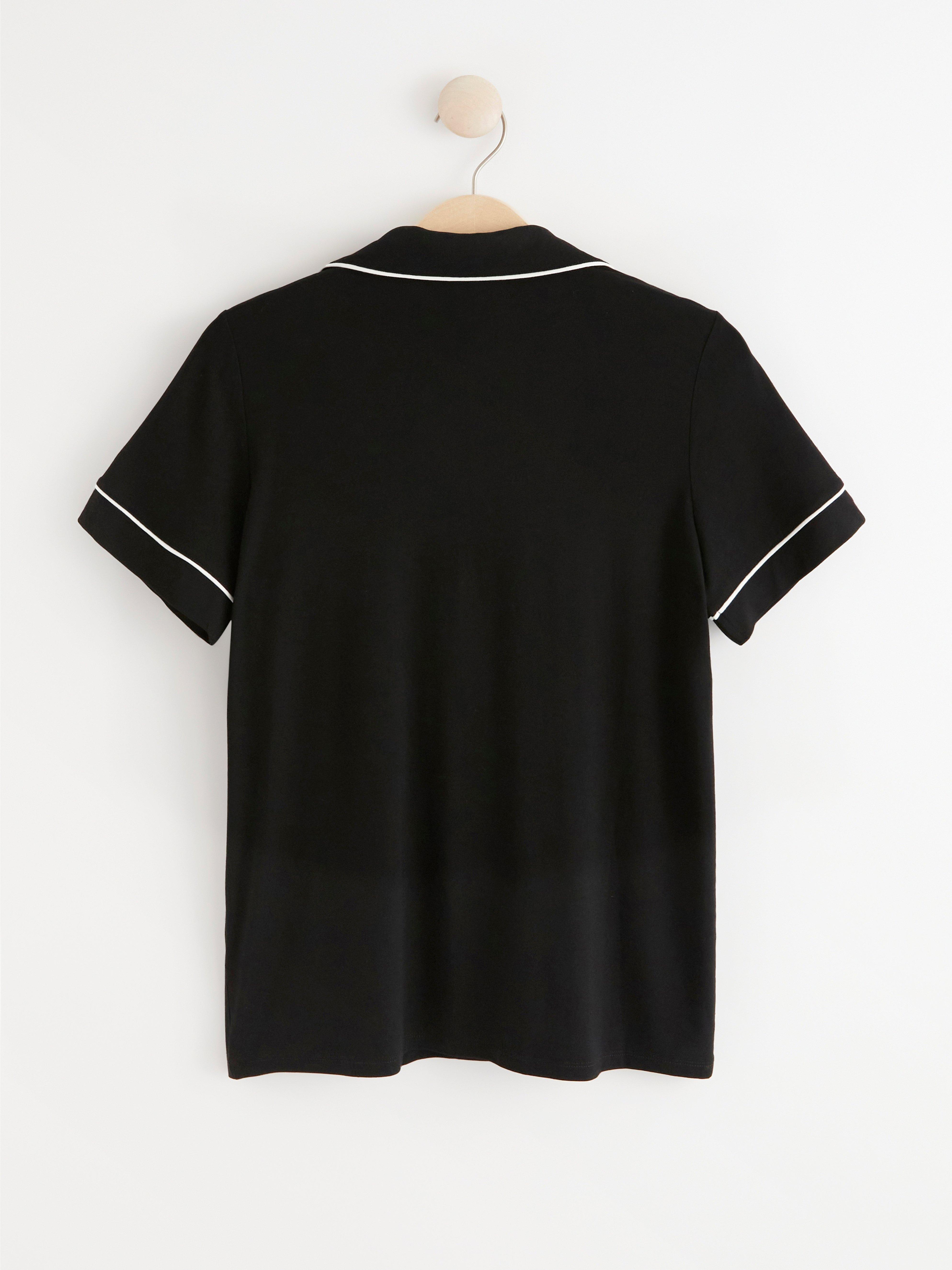 Pyjama Shirt - Lingerie - Black